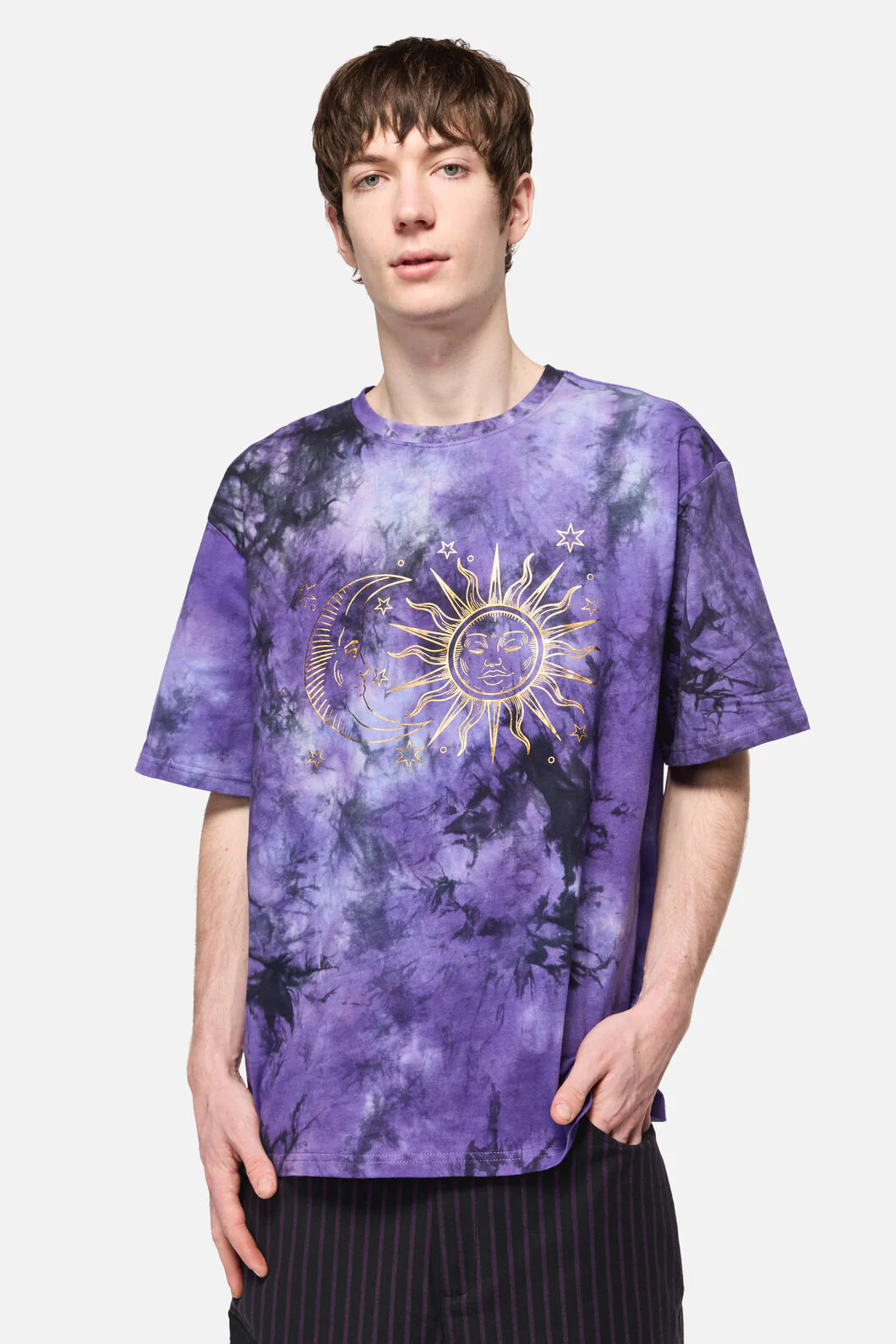 Sun And Moon Tie Dye Tee