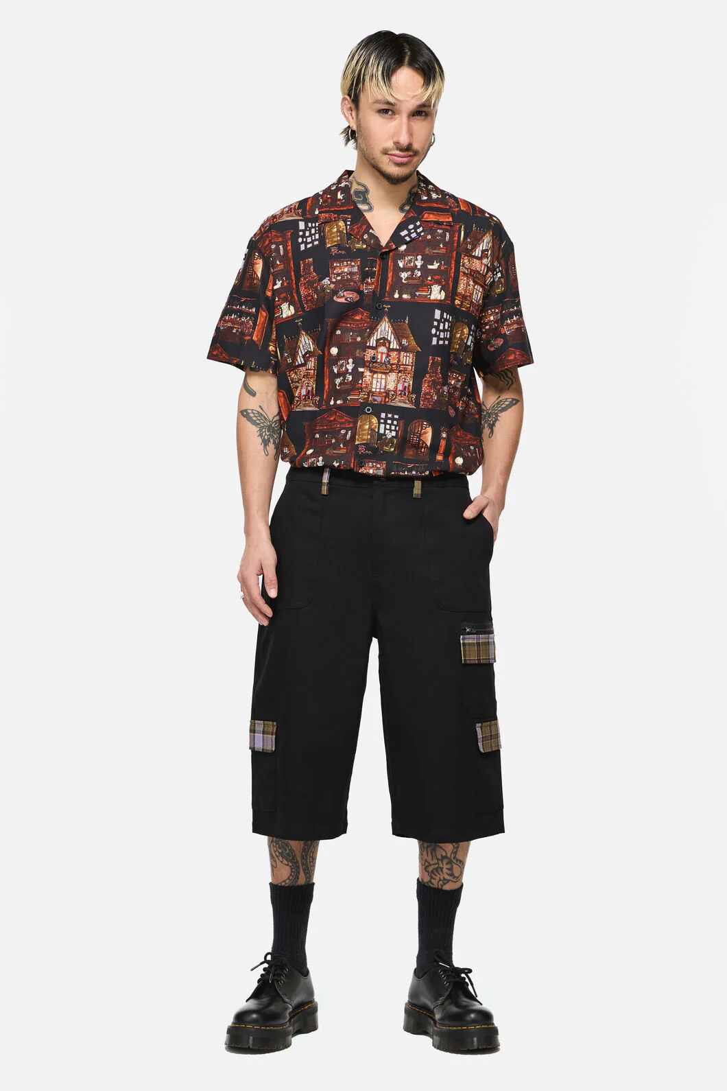 Covenstead Goth Cargo Short