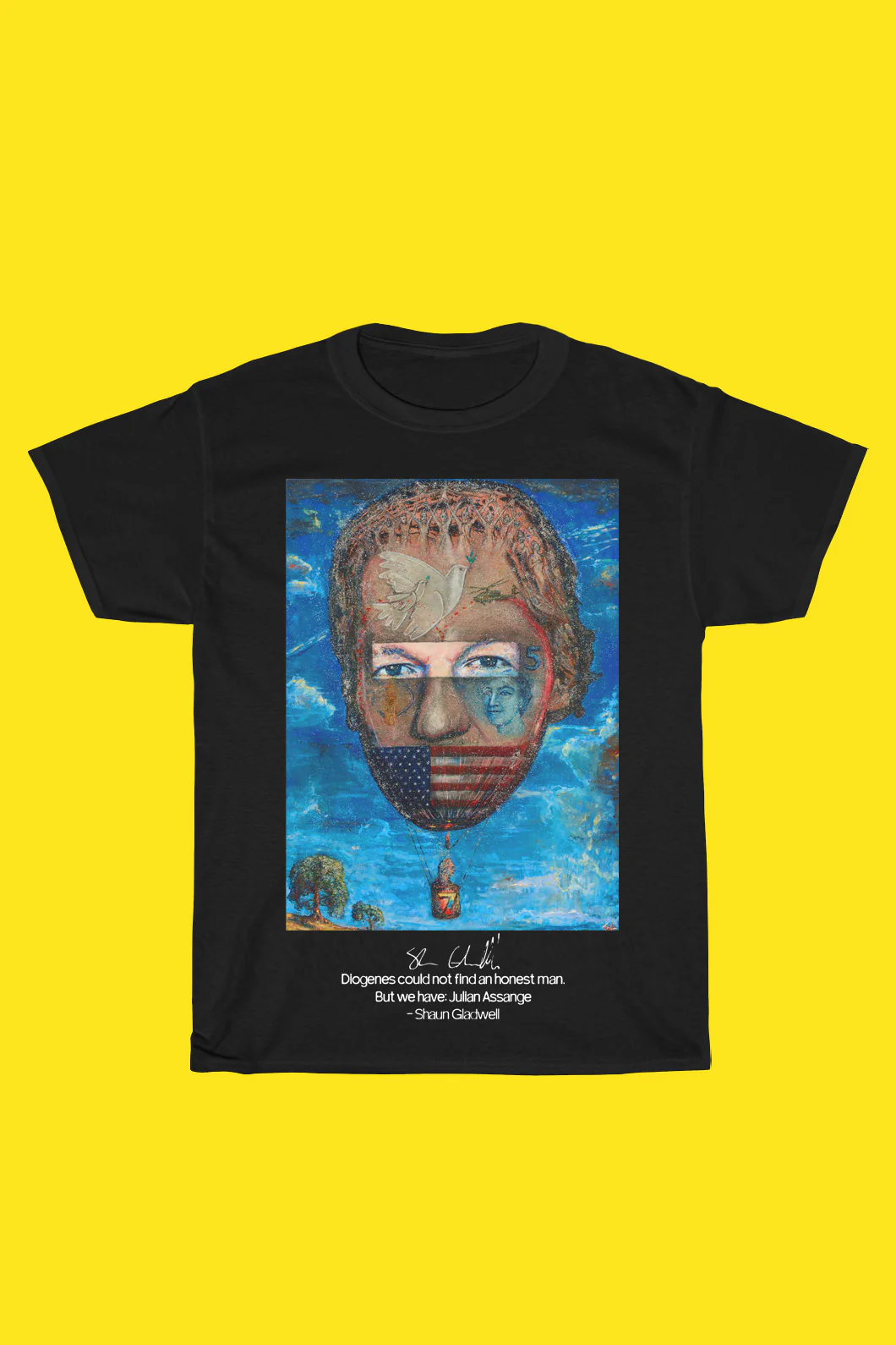 Shaun Gladwell's Assange