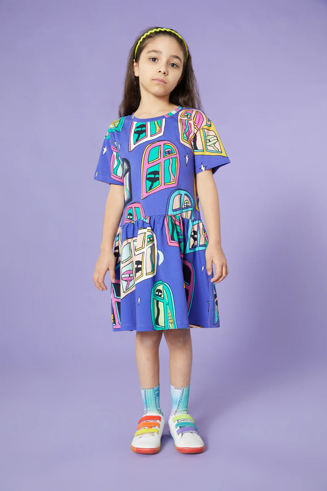 Desparate Aliens Kids Dress