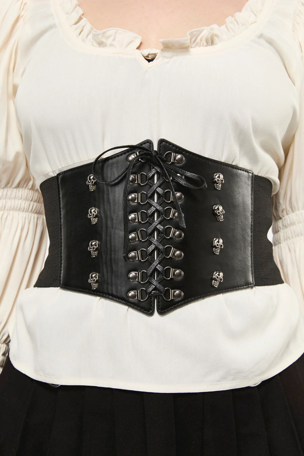 Skull Stud Croset Belt