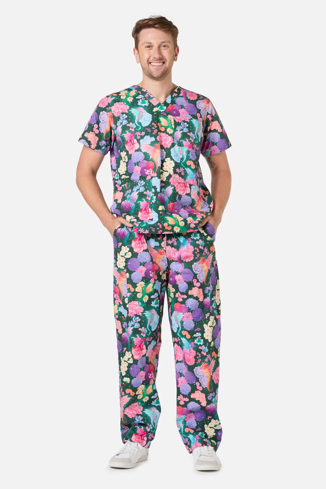 Dragons Grove Scrub Set