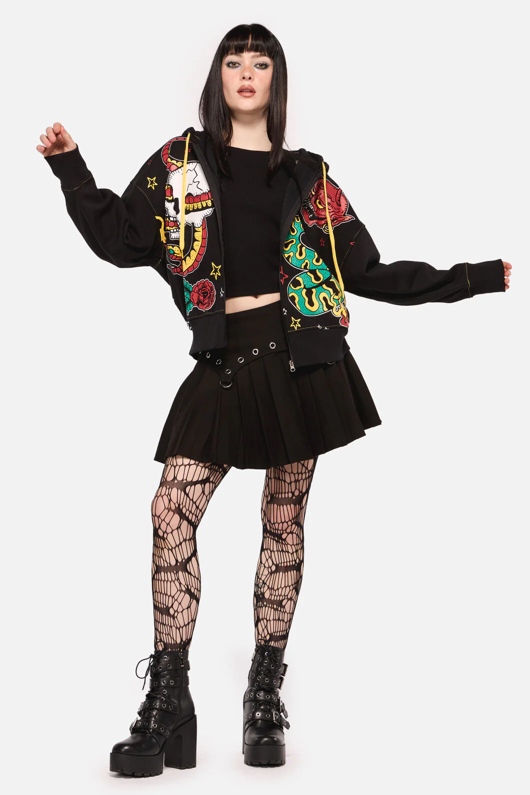 Lawless Print Hoodie