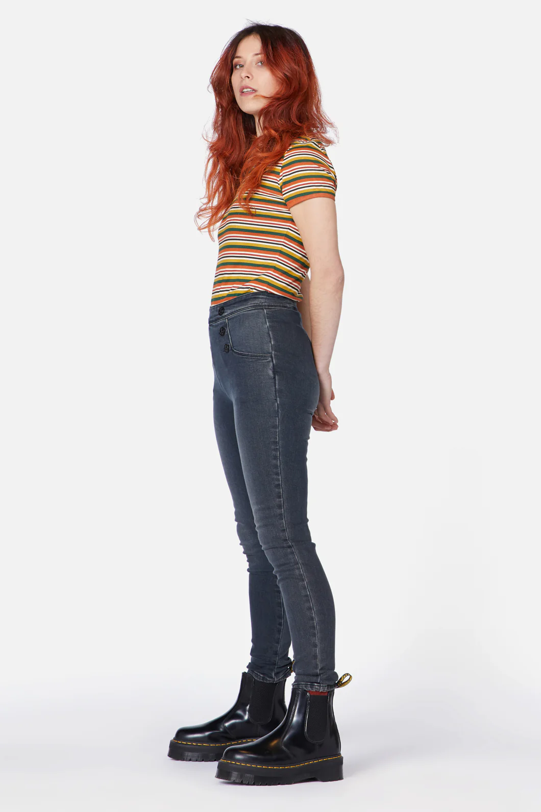Ebony High Rise Jeans