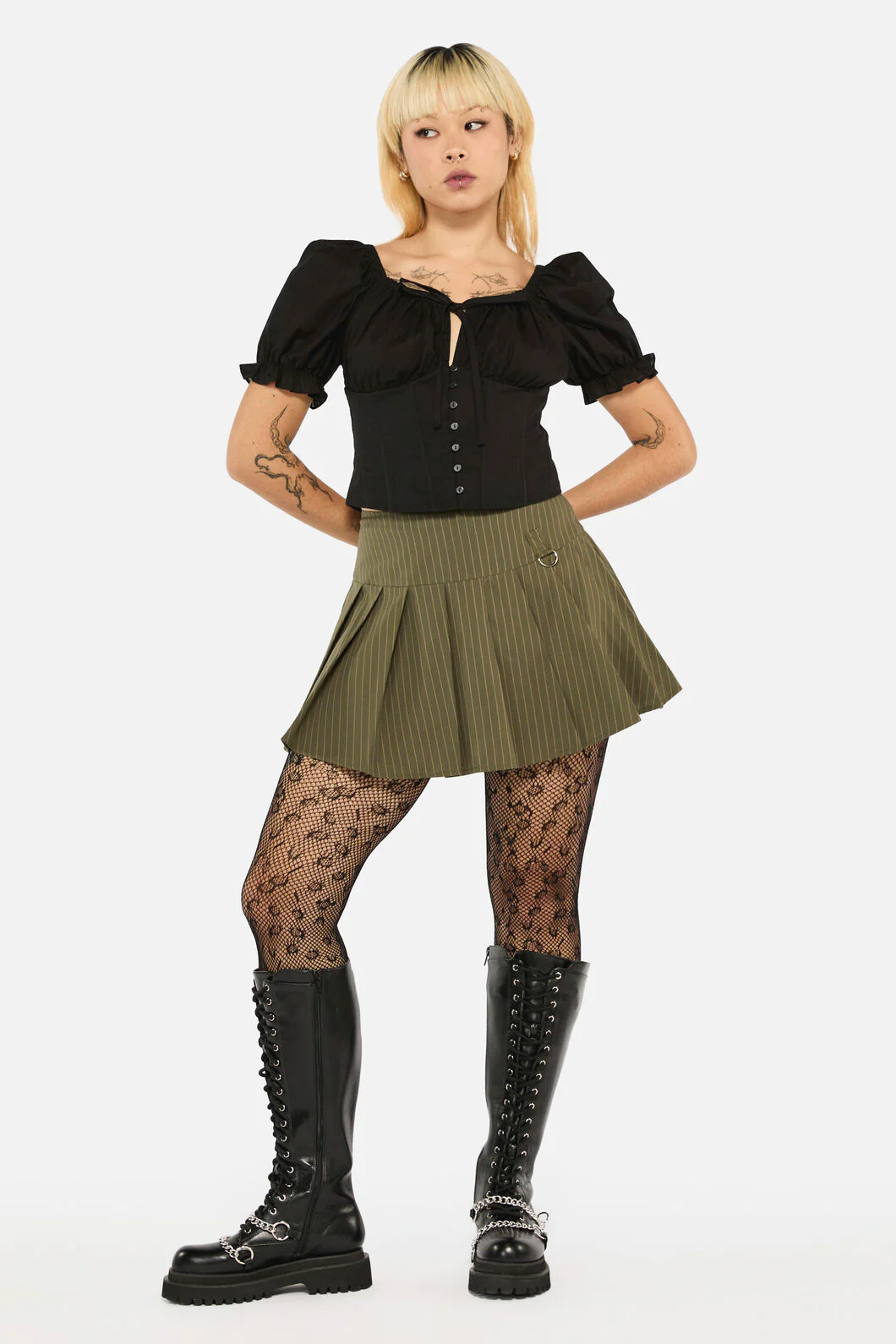 Graff Pinstripe Skort