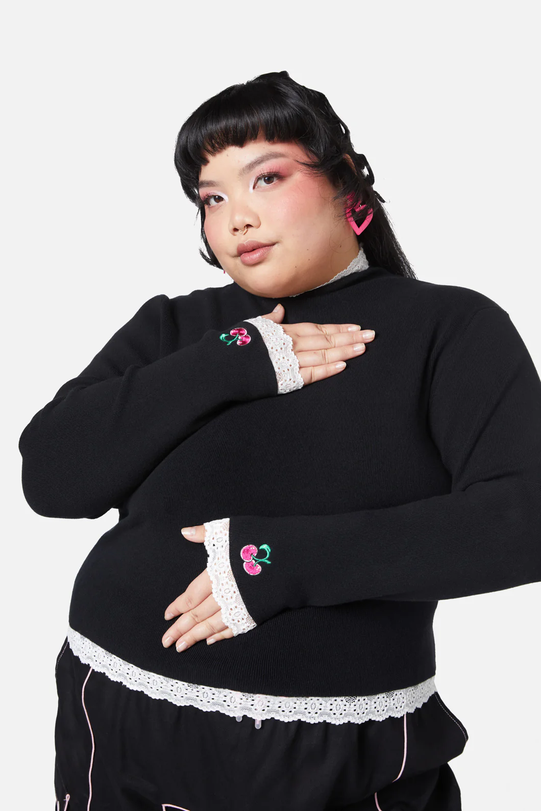 Curve Super Psycho Knit Top