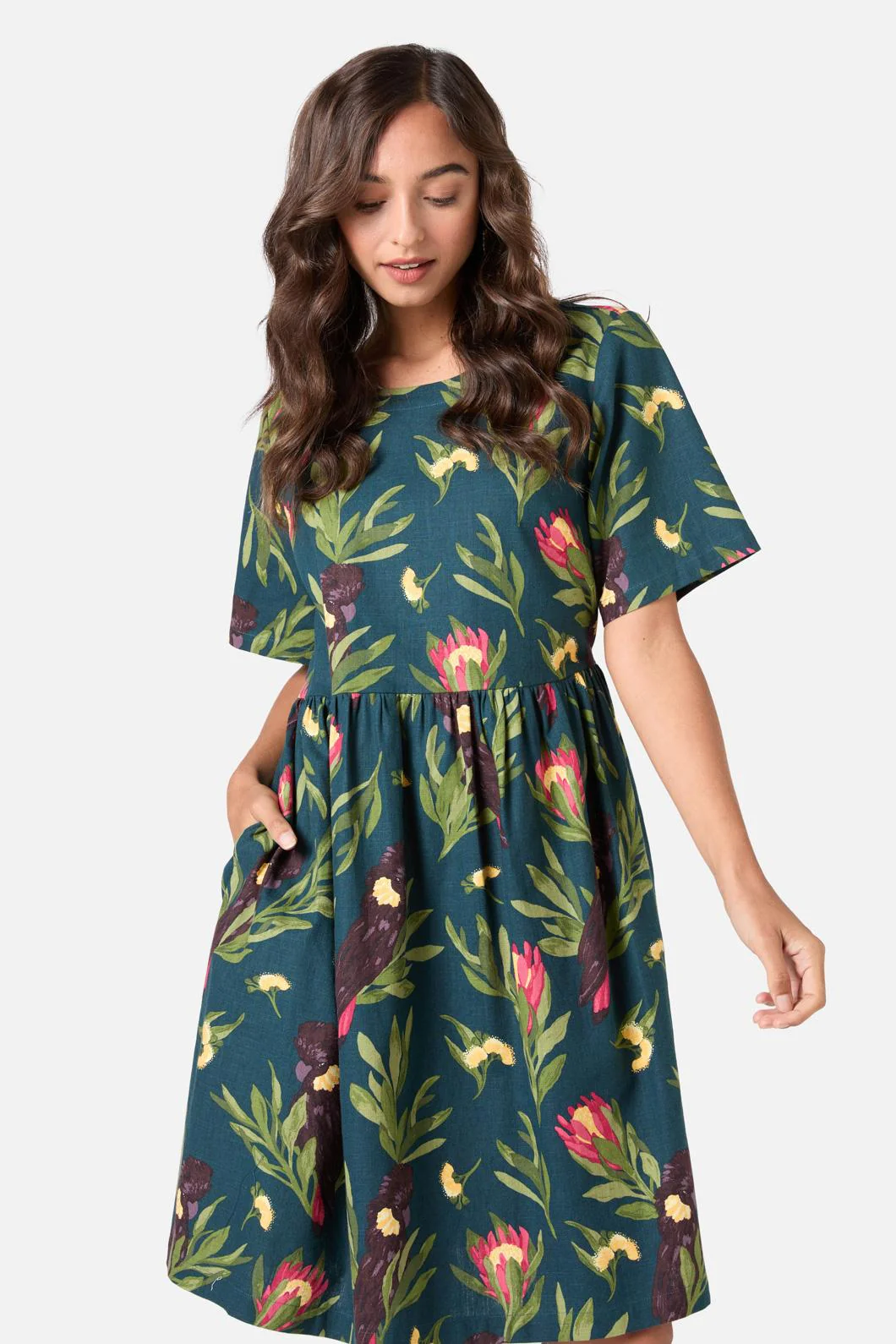 Cockatoo Smock Dress