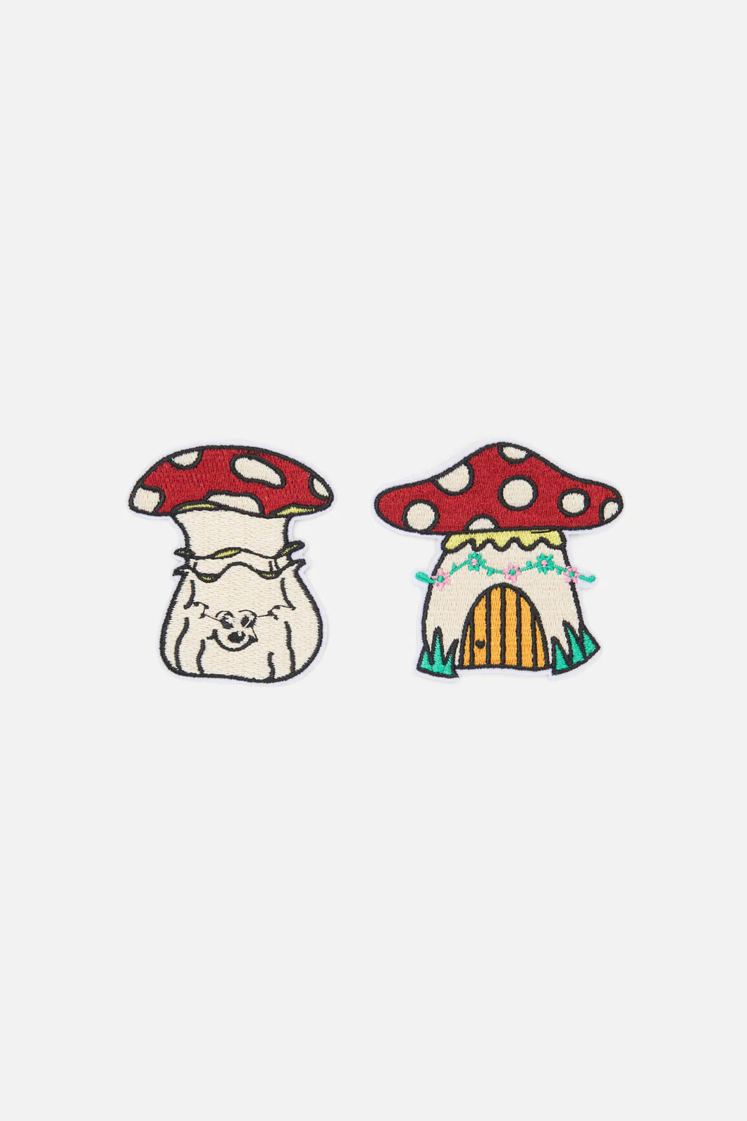 Mushroom Cottage Patch Set