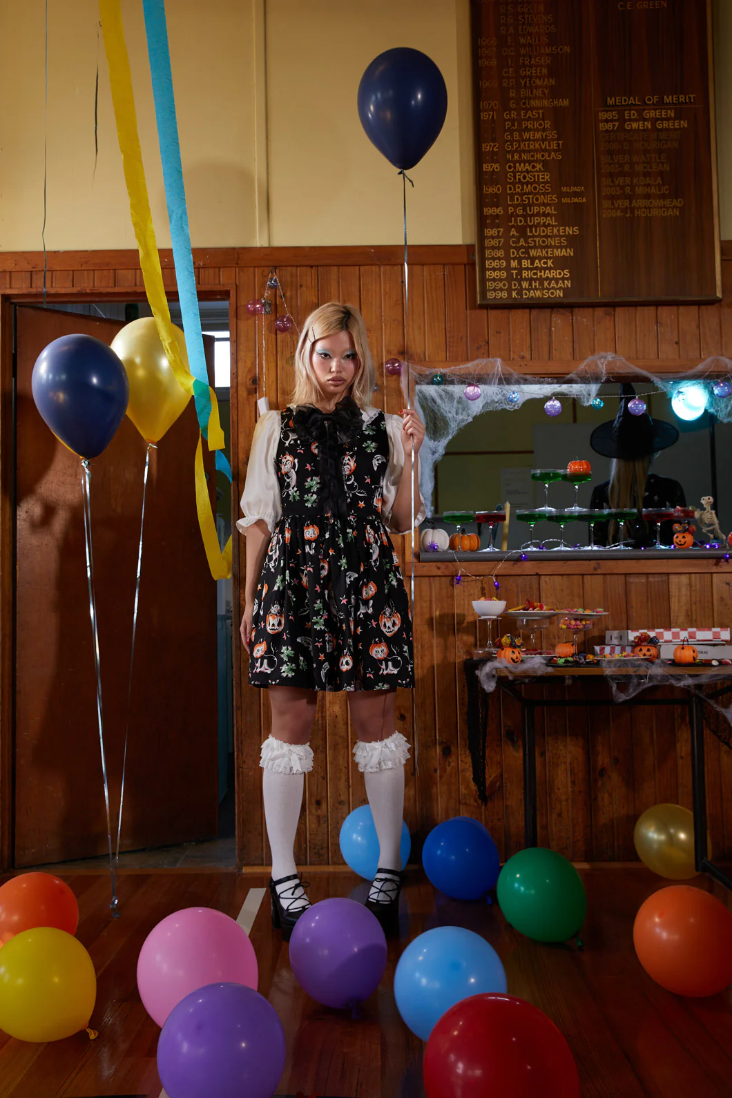 Pumpkin Patch Kitty Dress