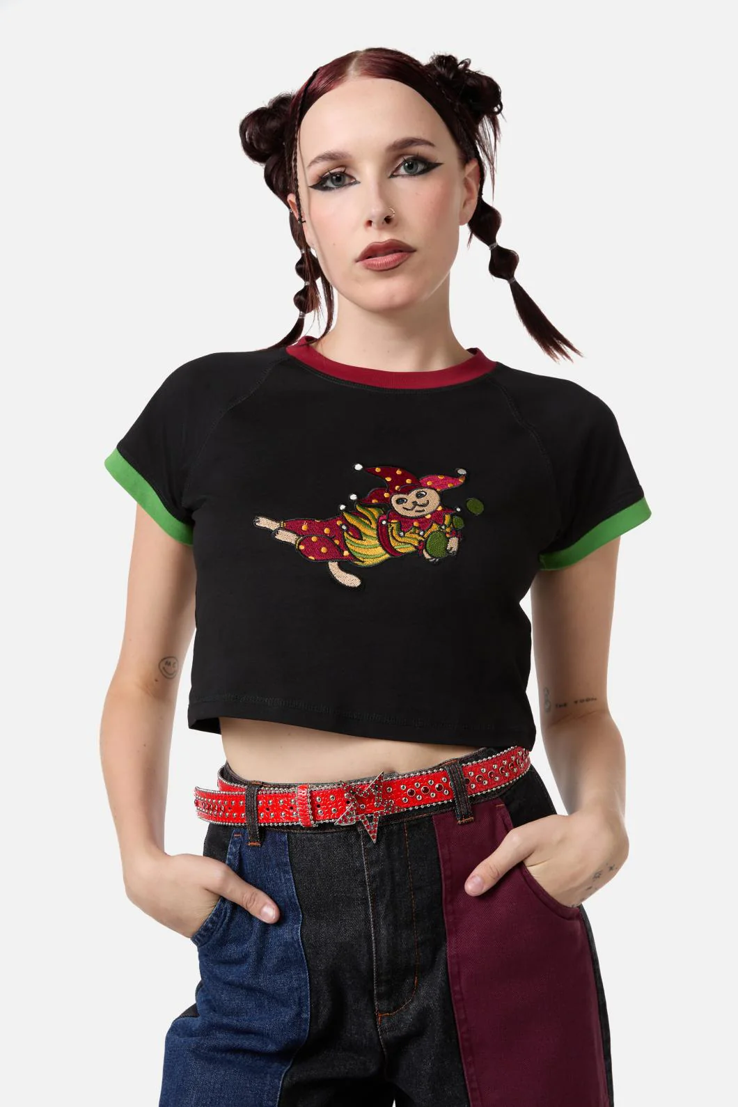 Star Buckle Stud Belt