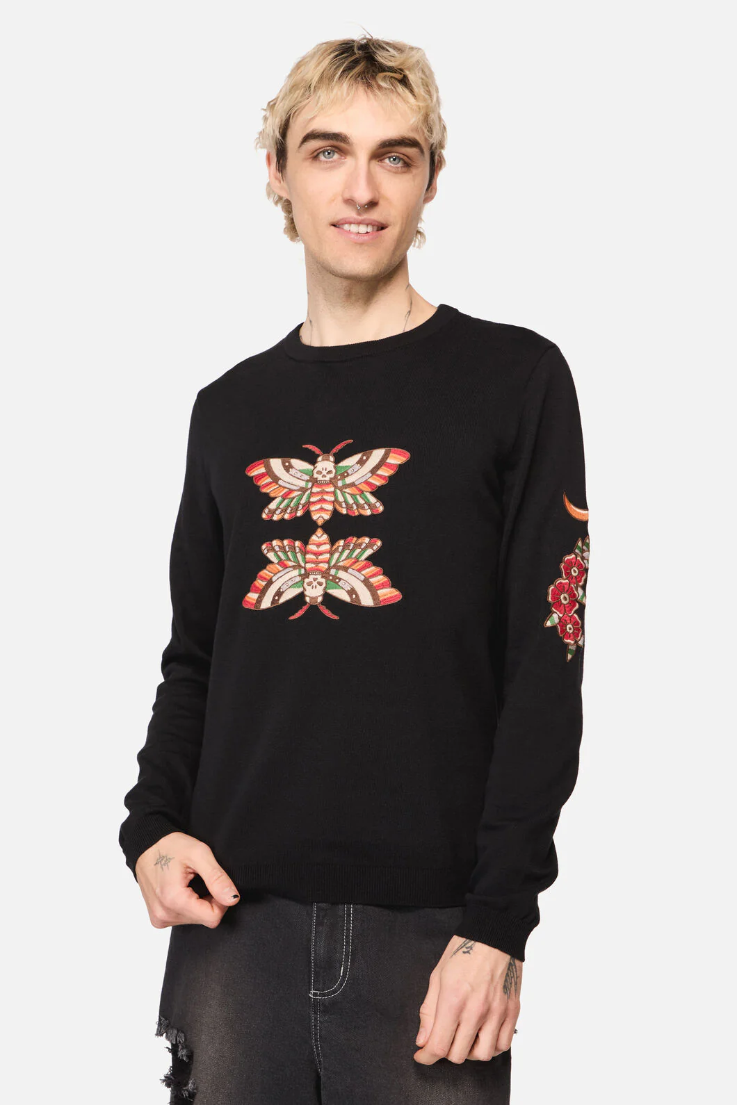 All Hallows Eve Tattoo Knit Jumper