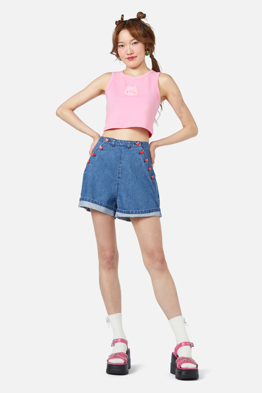 Electric Denim Short