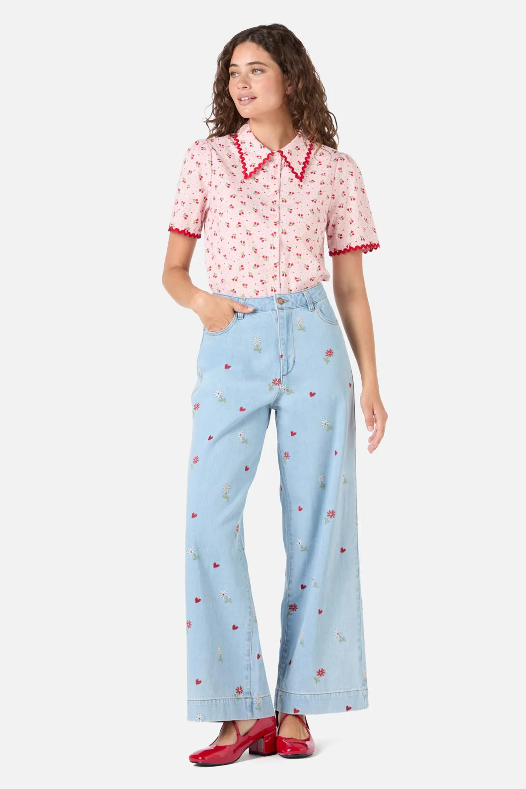 Holly Short Sleeve Blouse