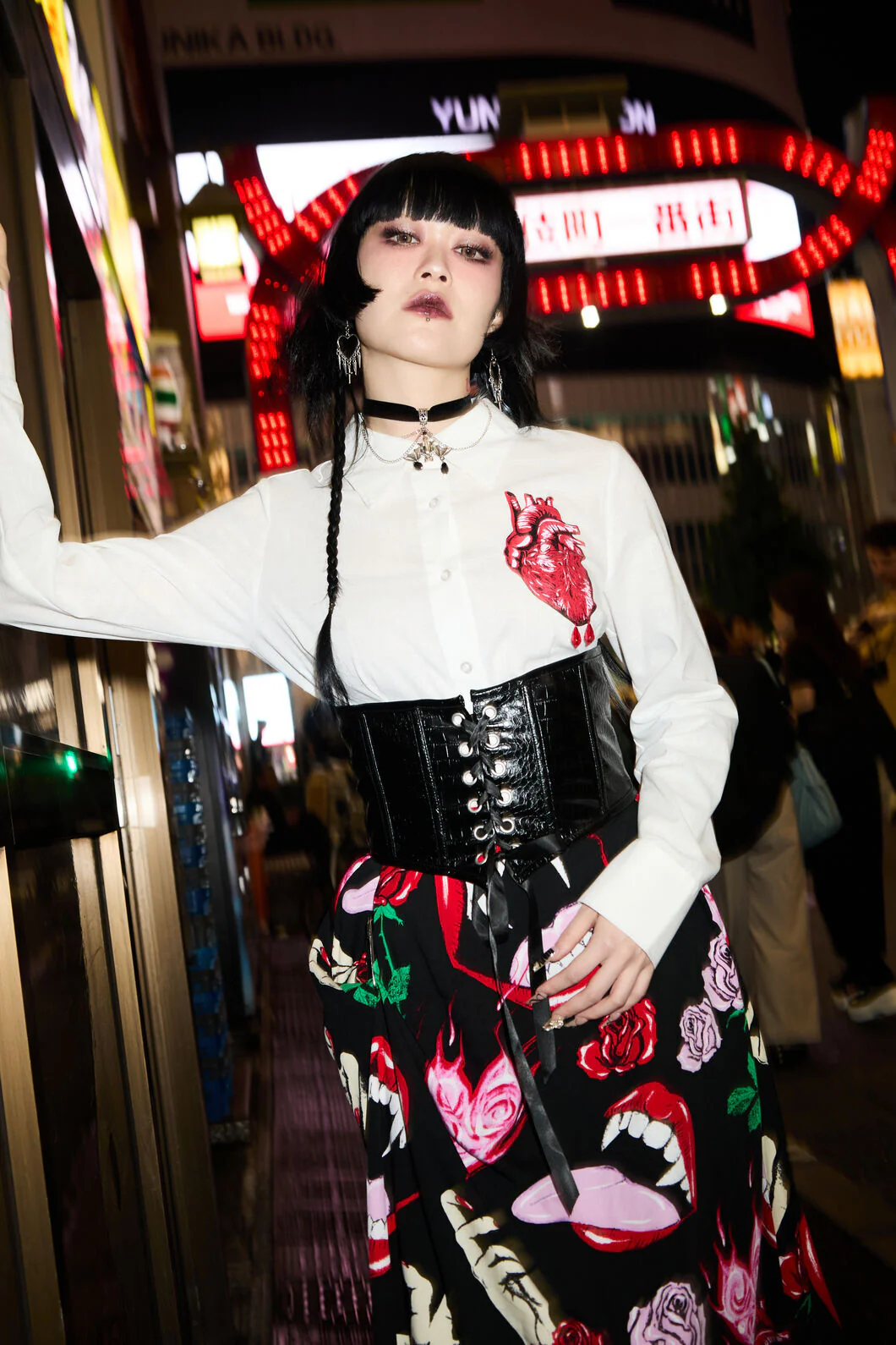 Scales PU Underbust Corset