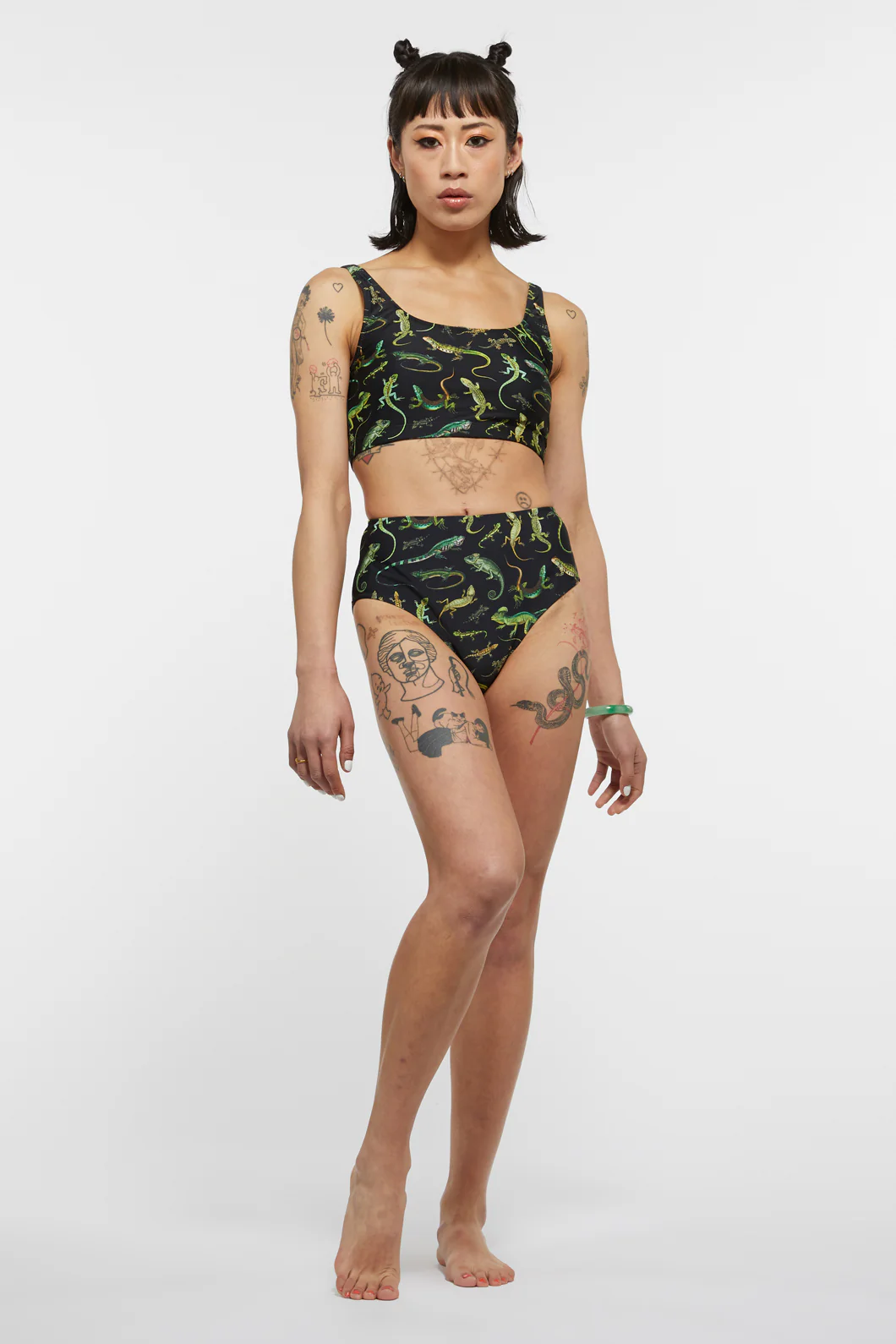 Lizard Fam Bikini Bottom