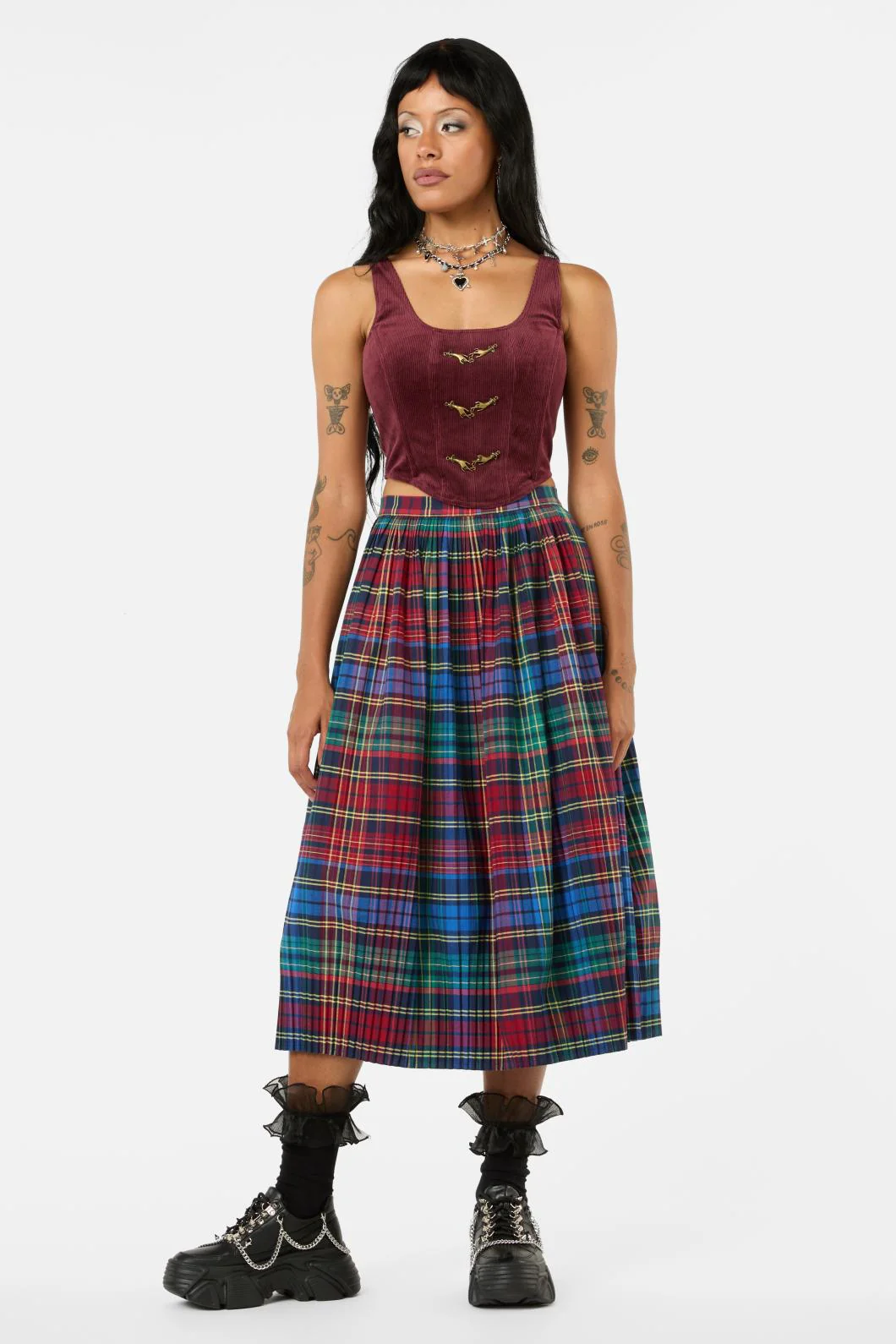 Unified Cord Corset Top