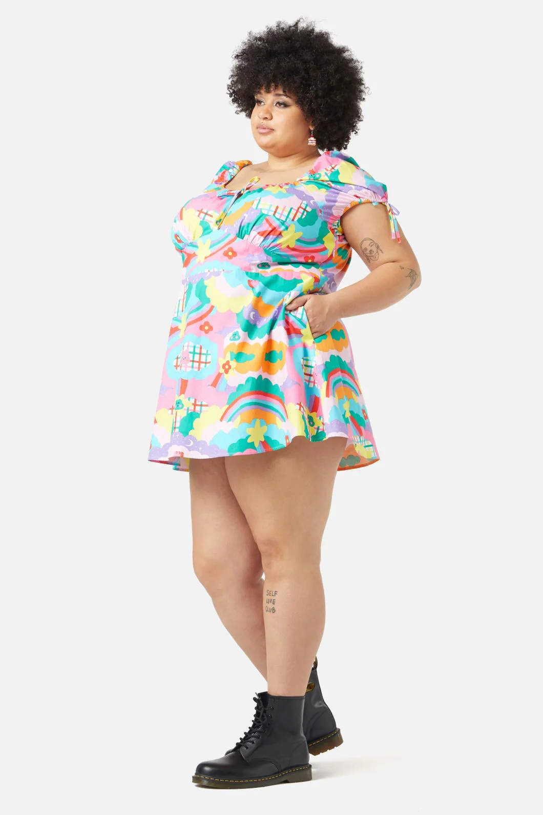 Curve Idolize Babydoll Dress