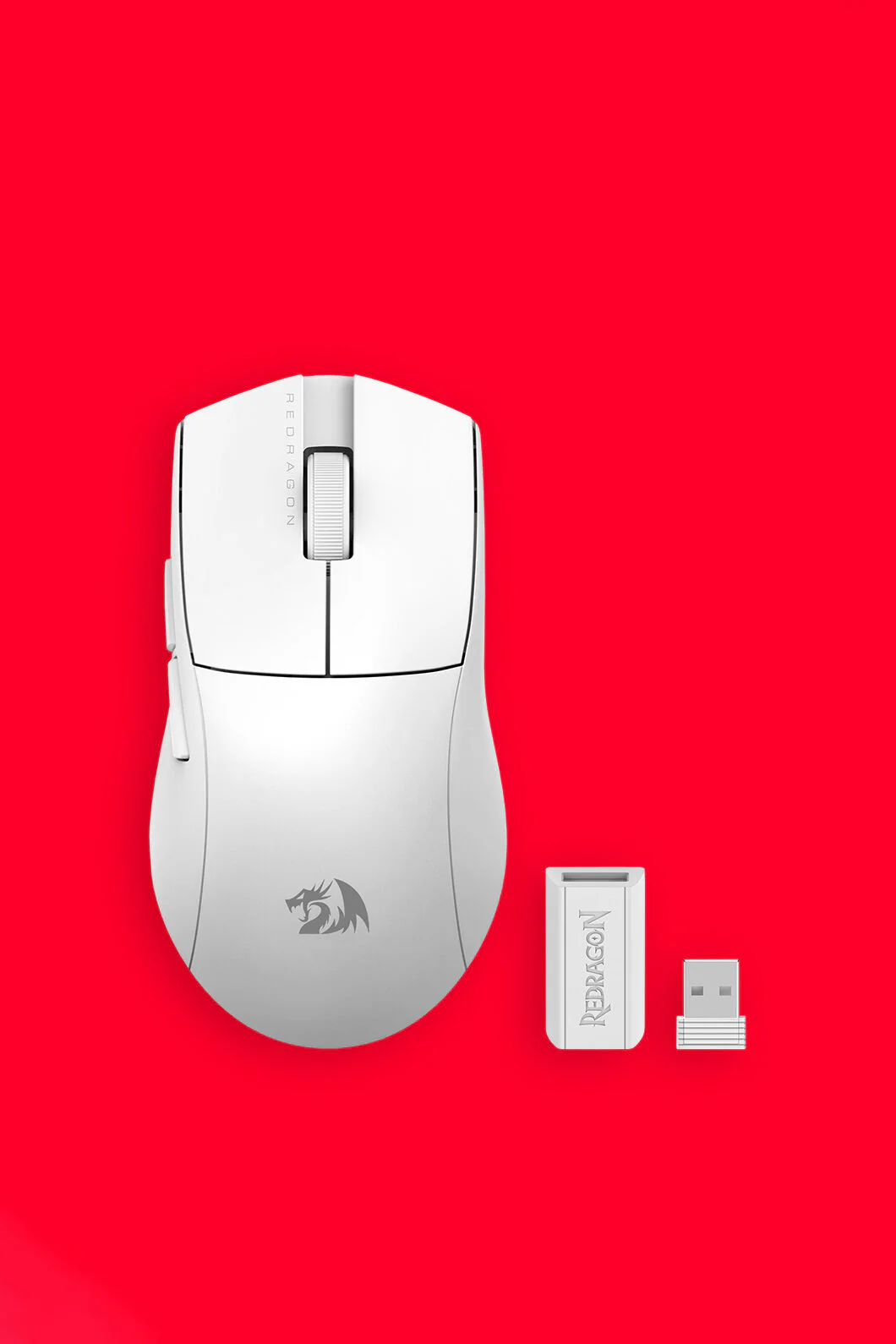 M916-PRO-4K K1ng Pro Mouse (White)