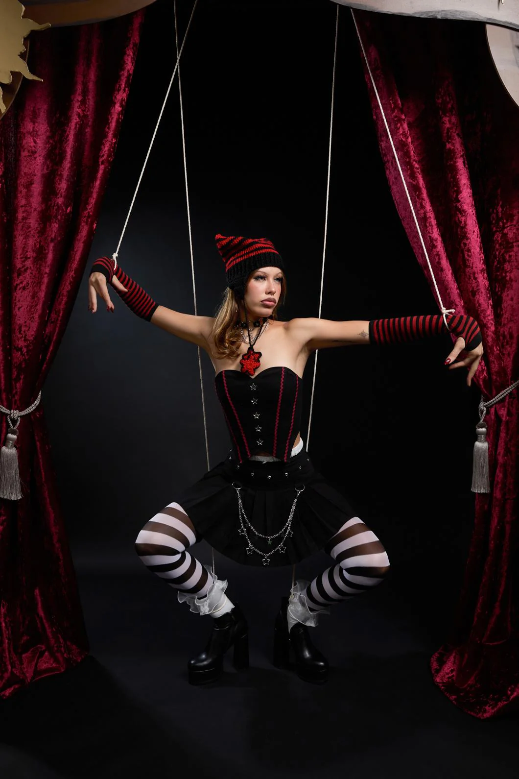 Iykyk Rickrack Corset Top