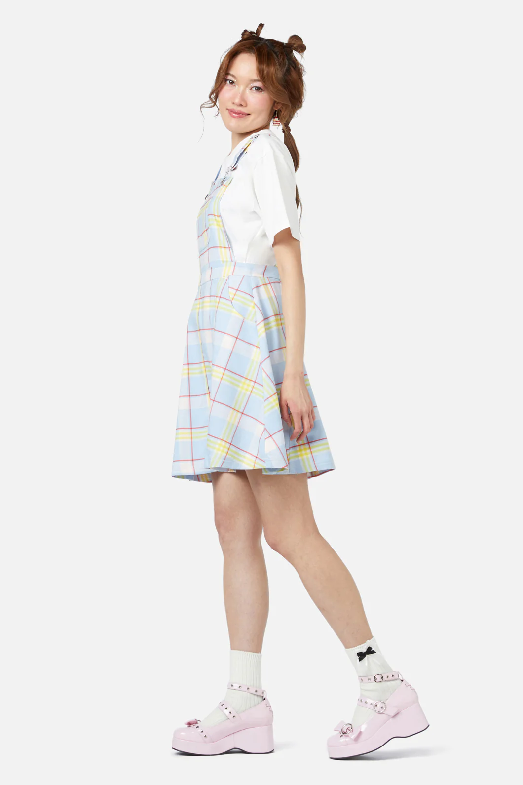 Silly Goose Tartan Pinny