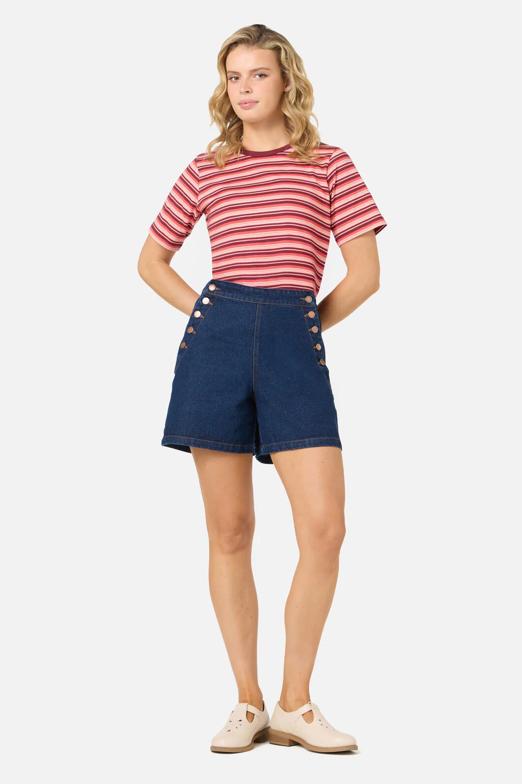 Judy Retro Stripe Tee