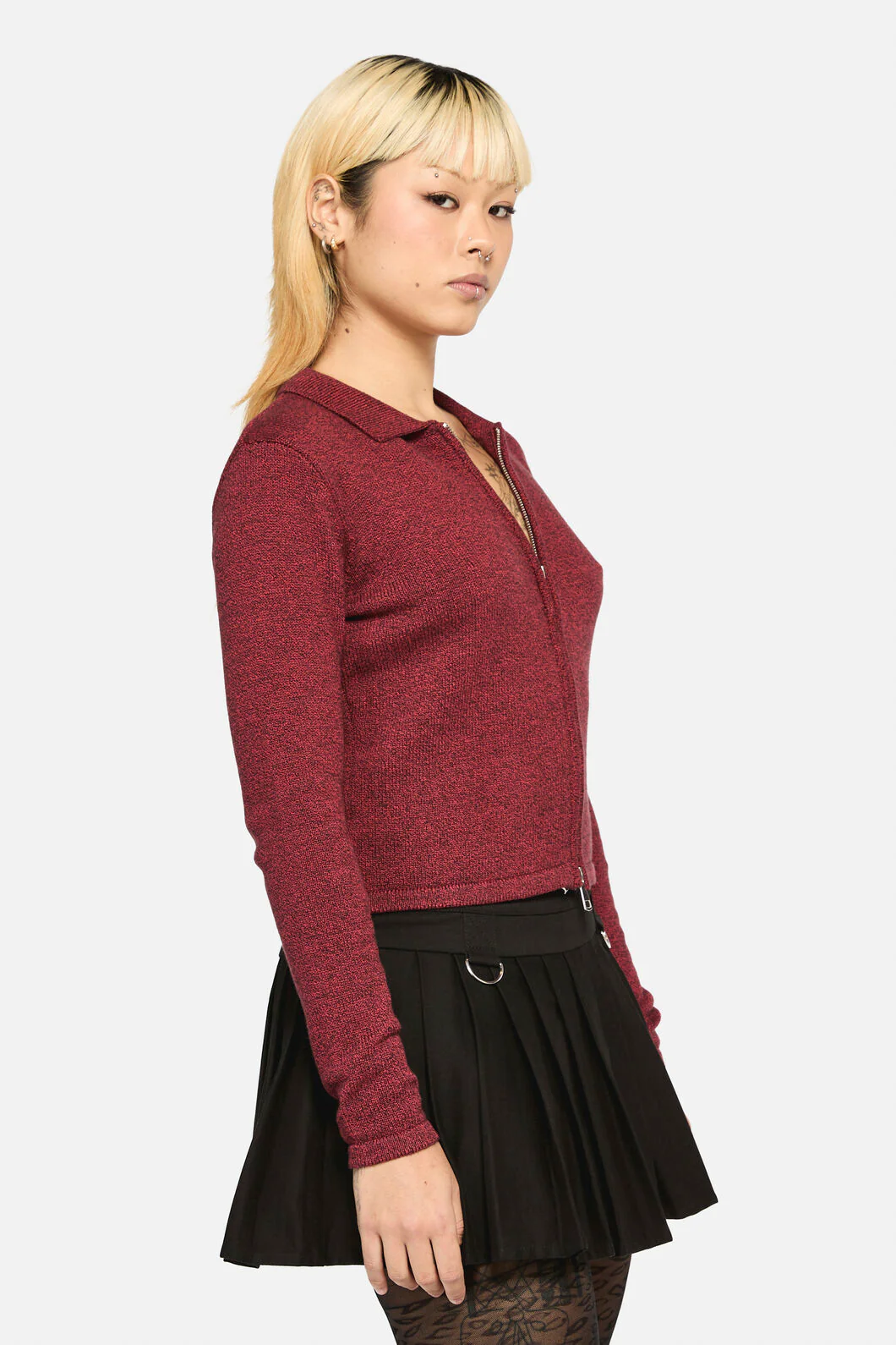 Scribbles Grunge Cardigan