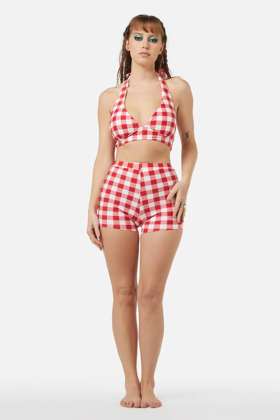 Jam Gingham Bikini Top
