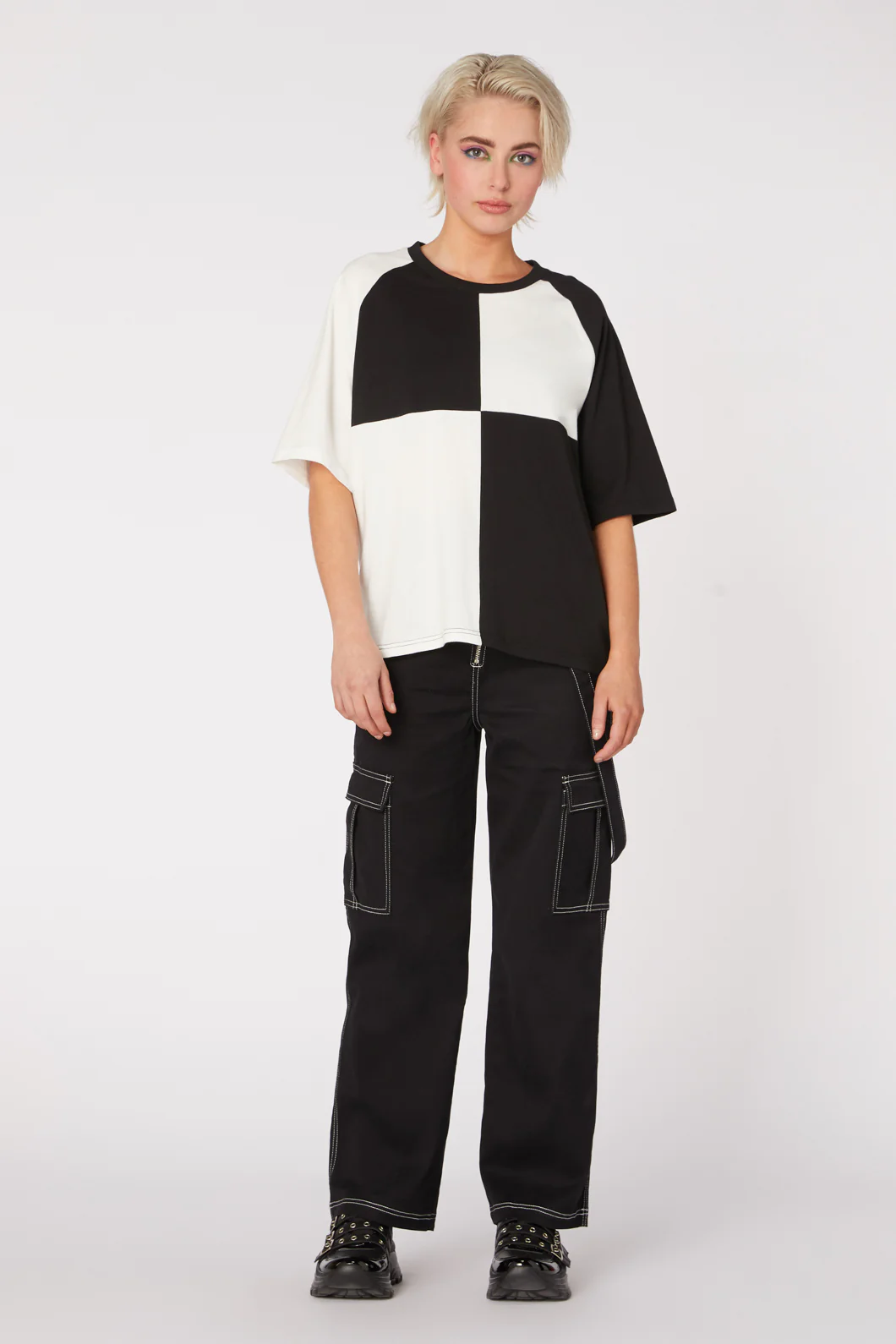 Colourblock Raglan Tee