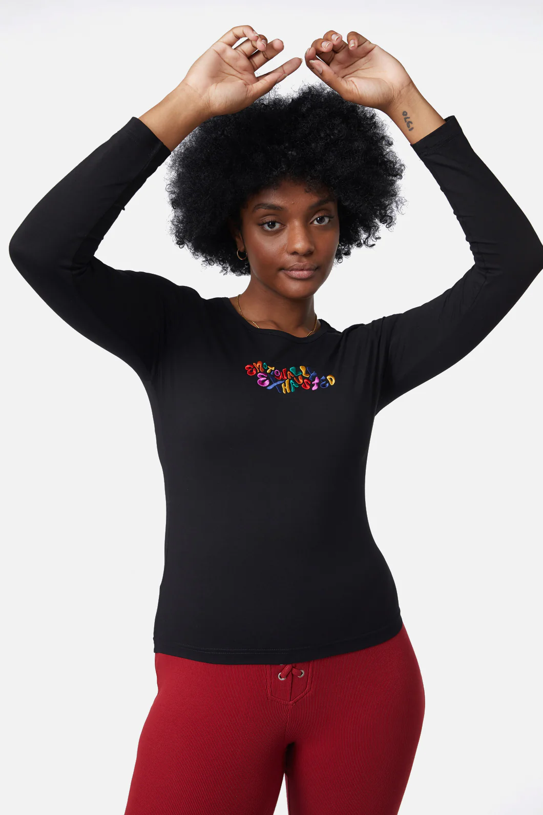 Embroidered Emotions Top