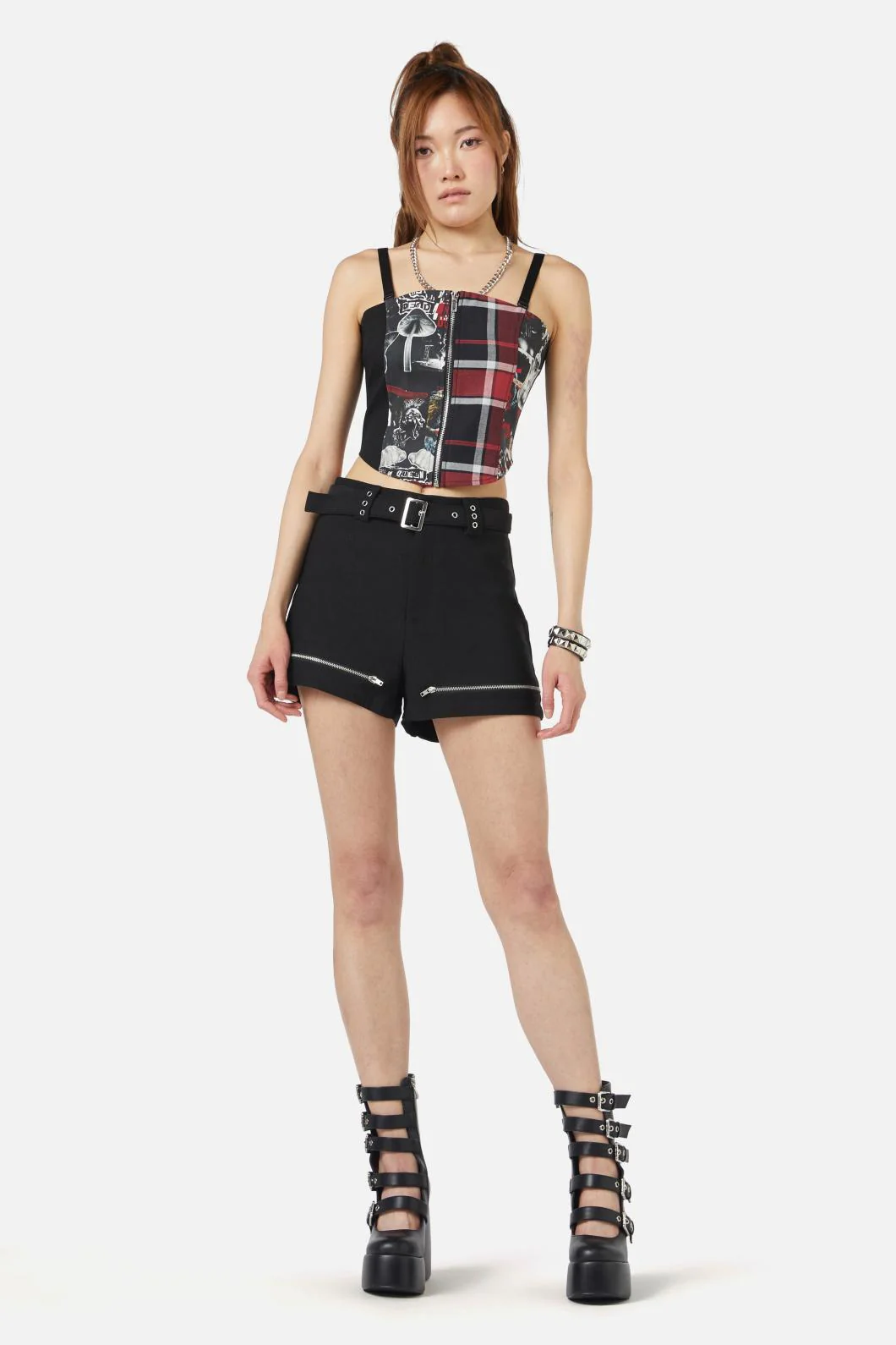 Wild Cat Panel Corset