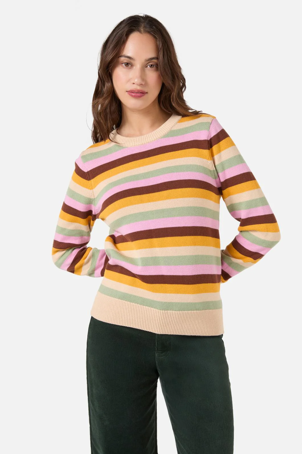 Jill Stripe Knit Jumper