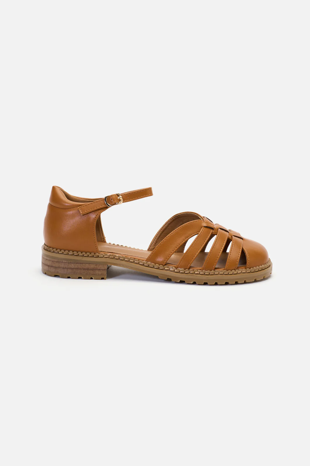 Tan Elizabeth Sandal