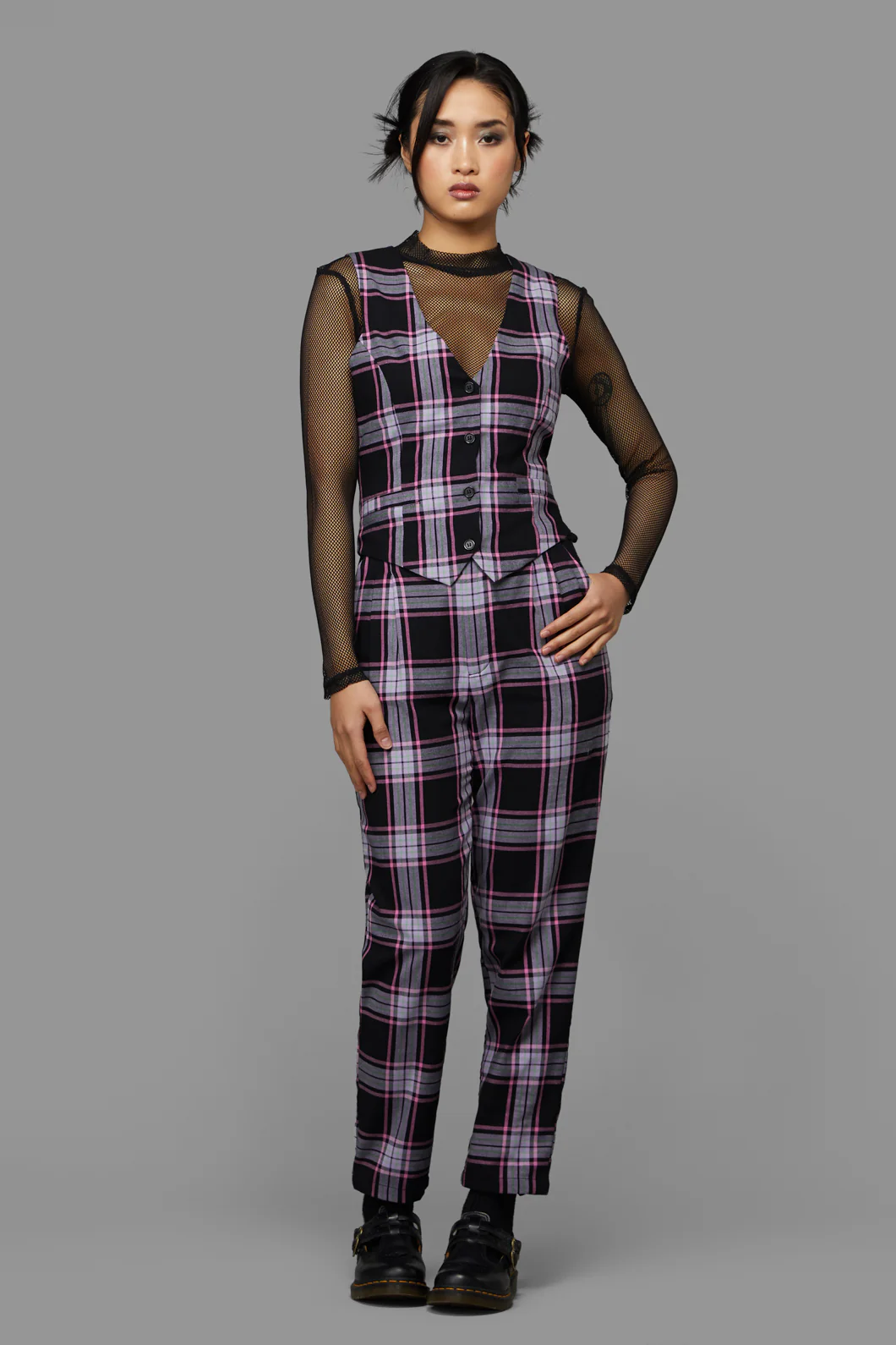 Myrtle Tartan Vest