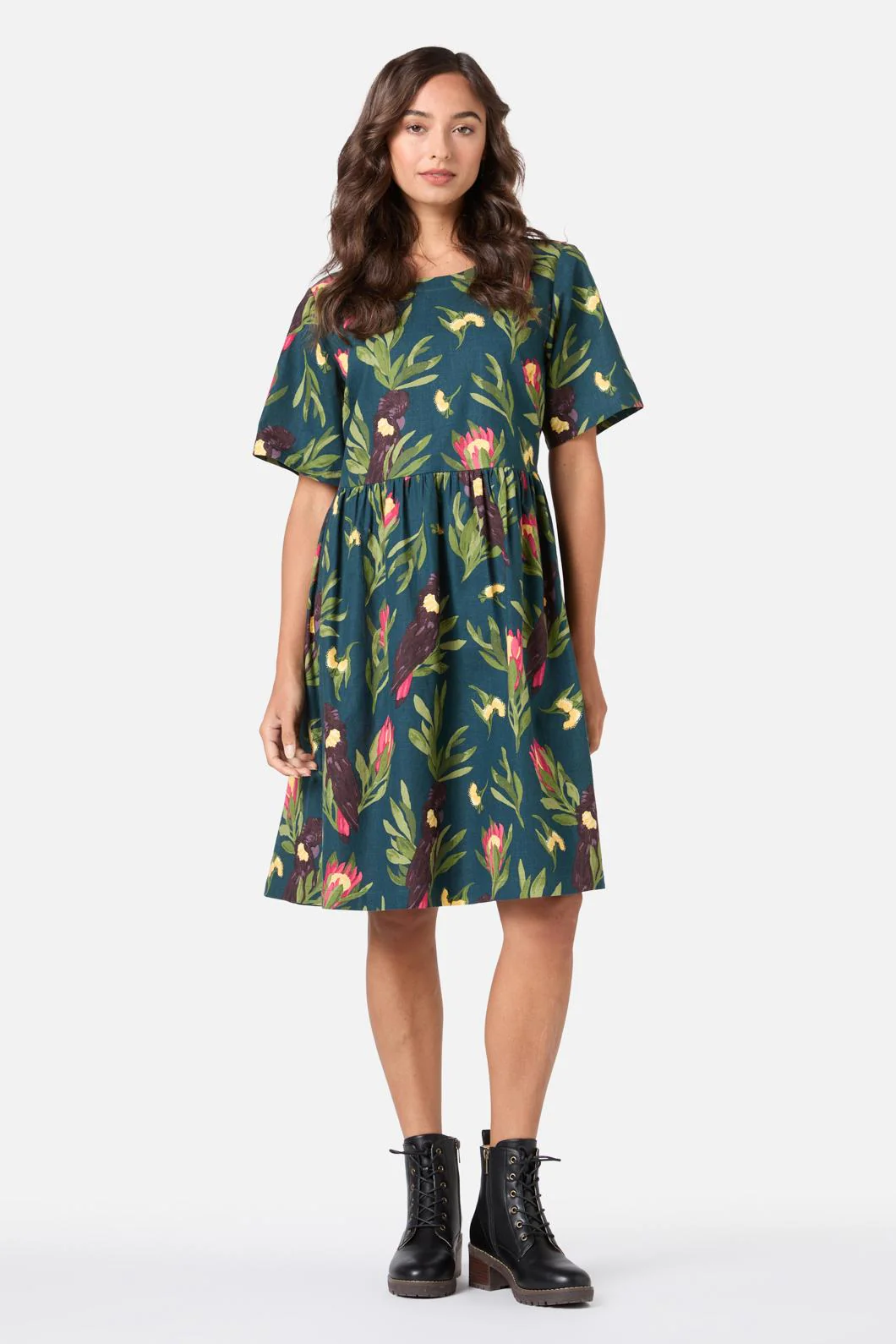 Cockatoo Smock Dress