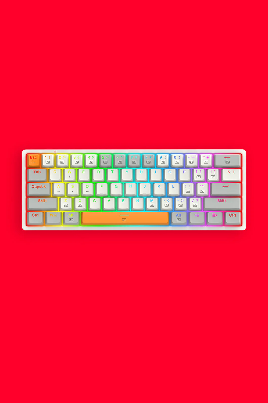 K642WGO-RGB Akali 61Key Keyboard