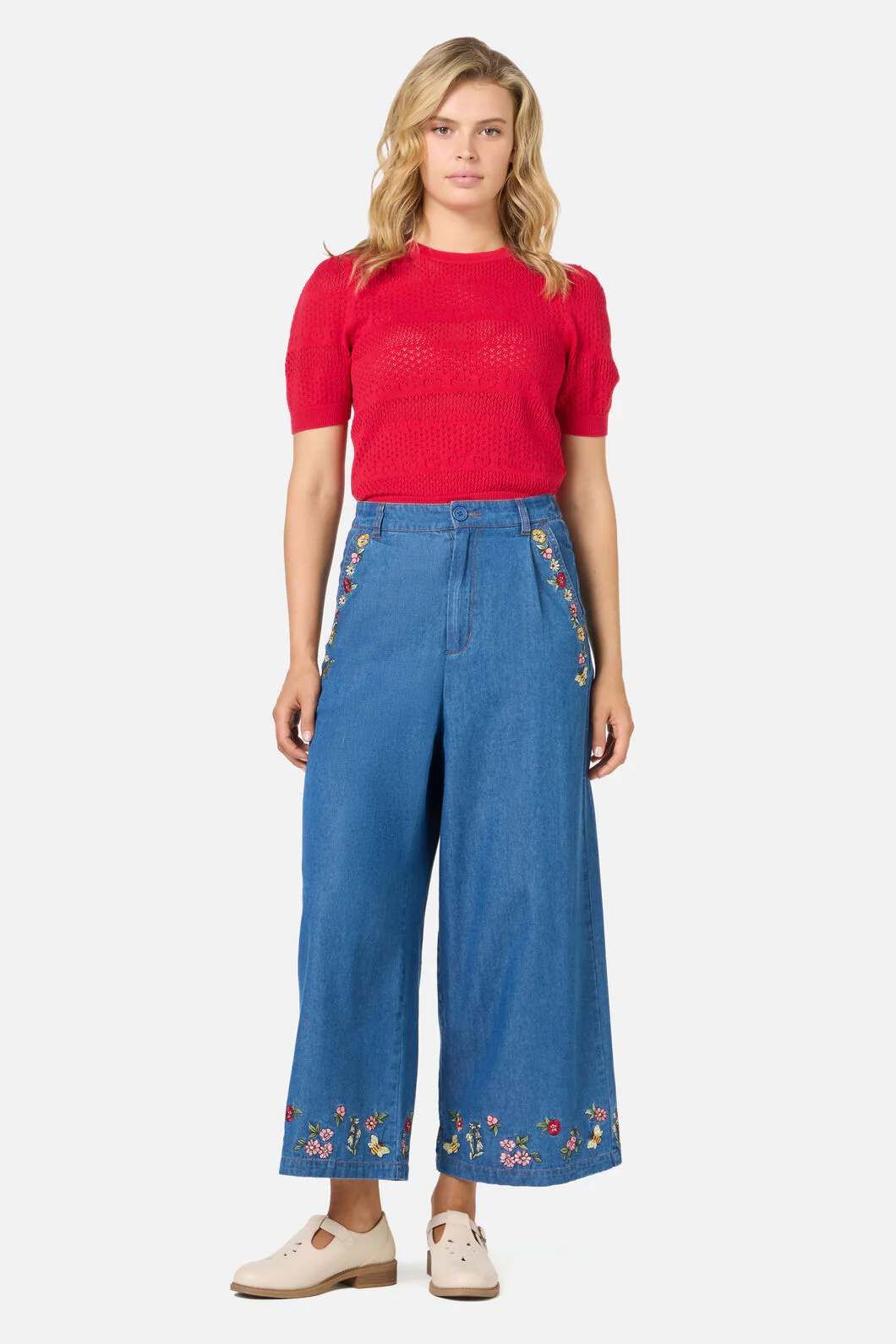 Libby Bee Denim Culotte