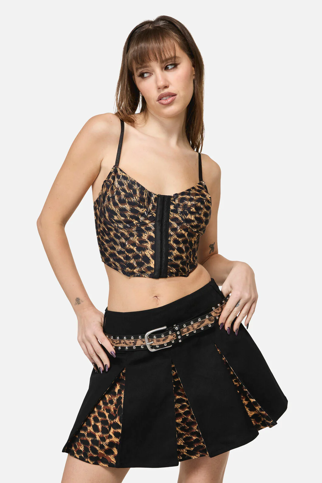 Leopard Stud Belt