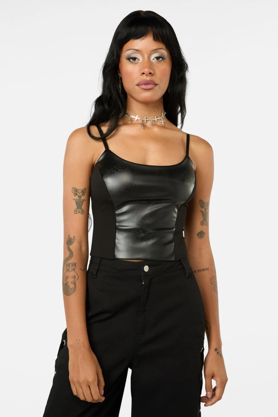 Not Afraid Print Corset