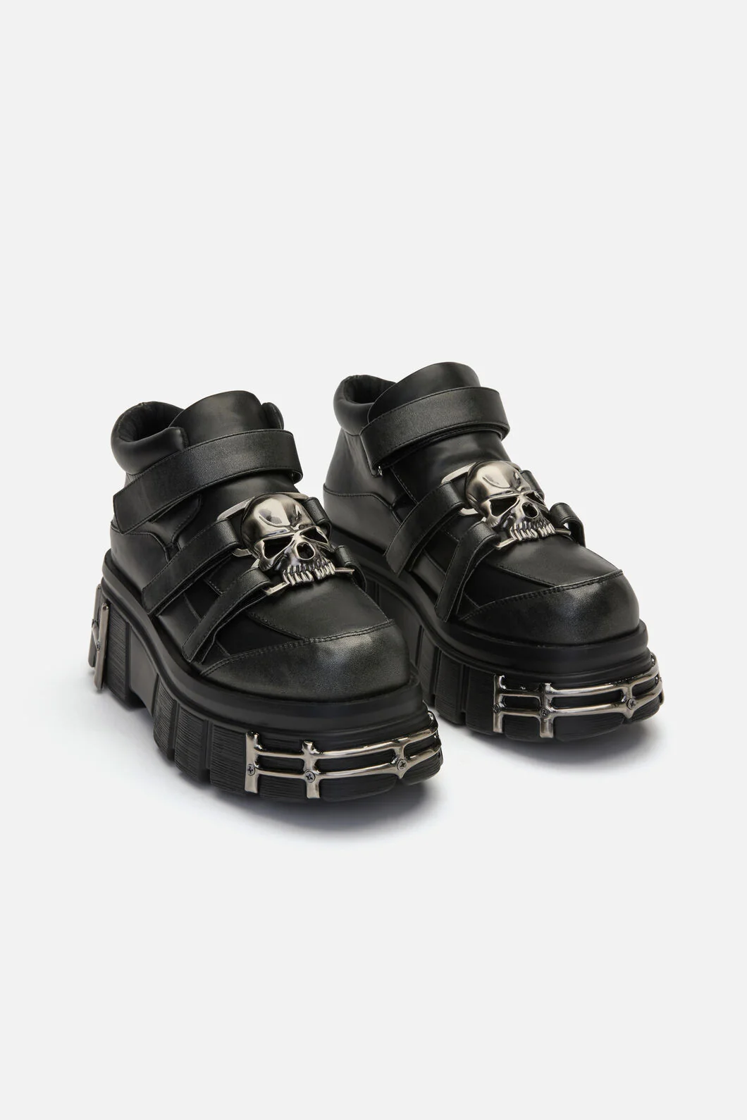 Skull Platform Shoes