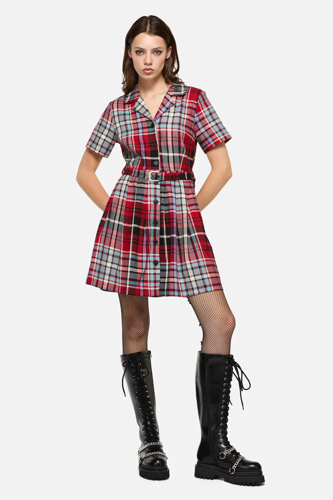 Scorpion Tartan Dress