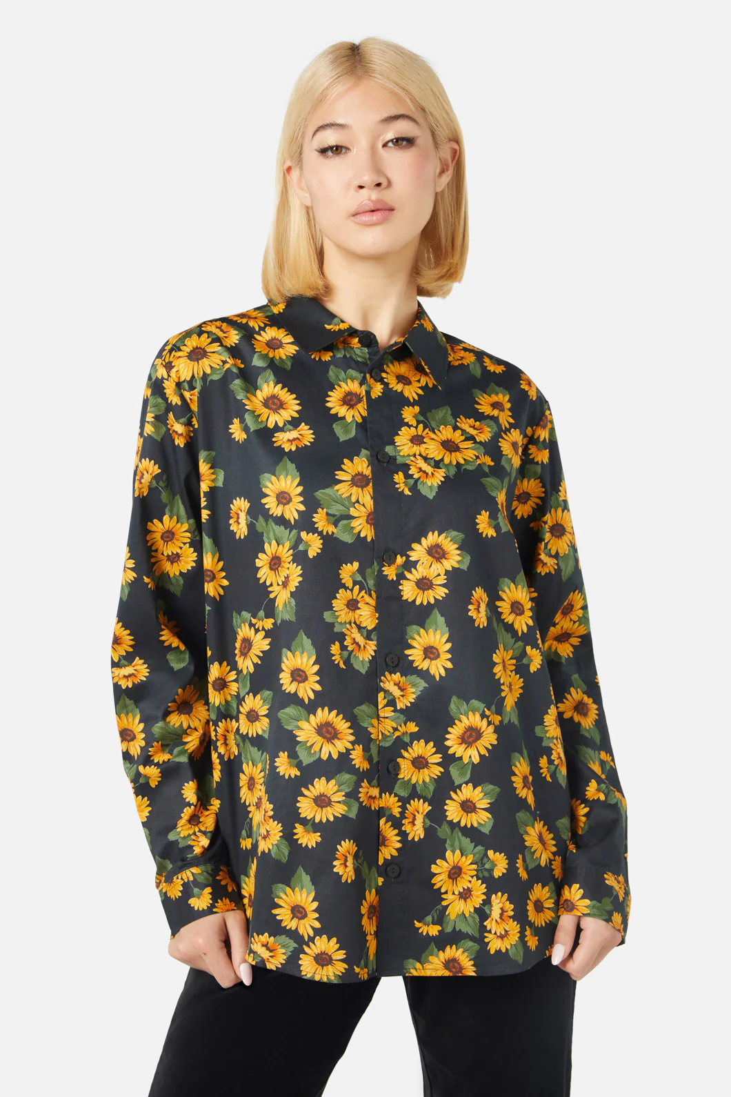 Winter Daisy LS Shirt