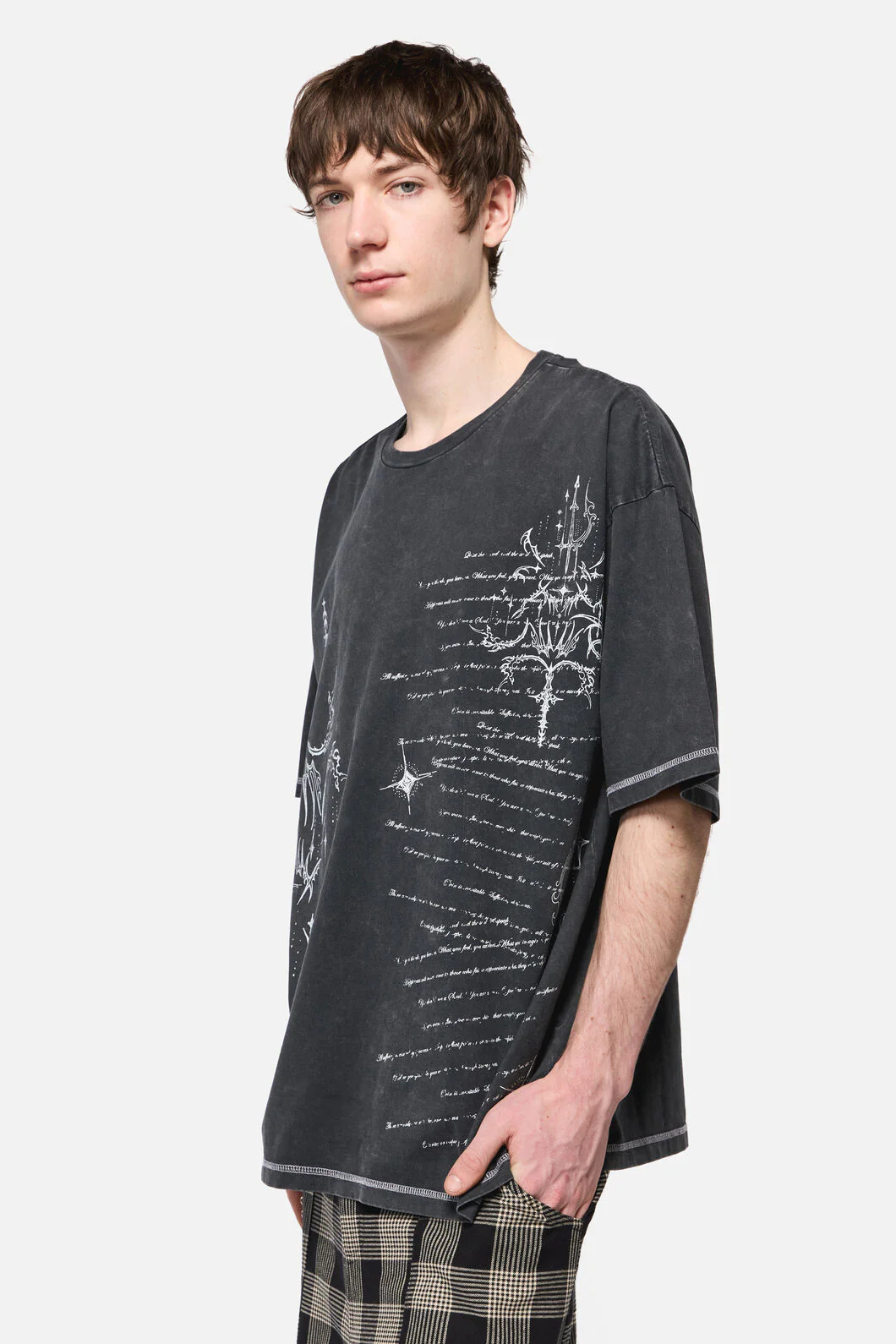 Tech Oversized Print Tee