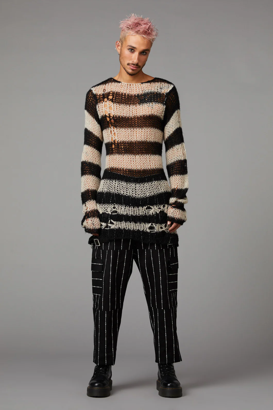 Laszlo Strip Knit