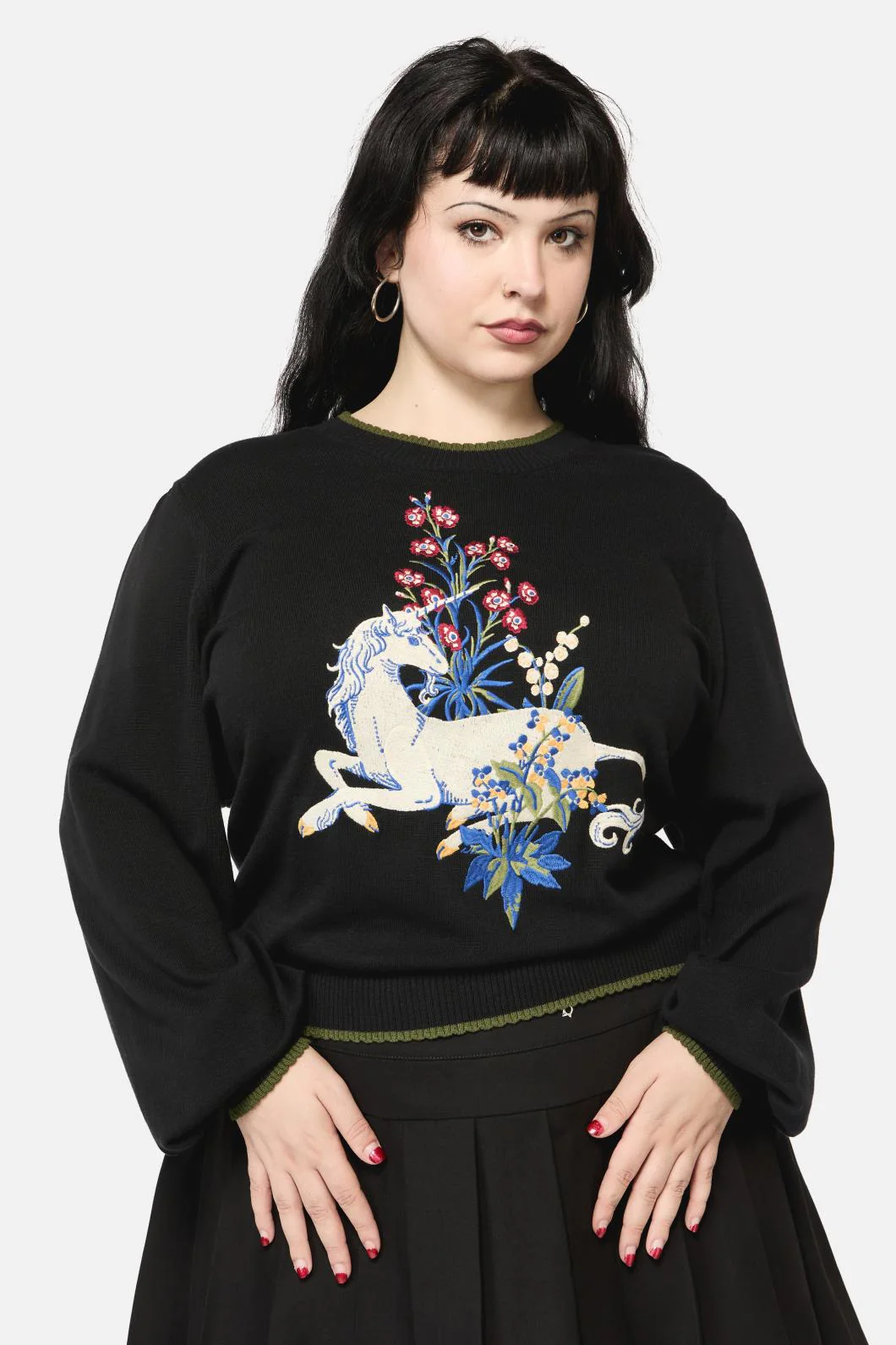 Curve Aicorn Placement Knit