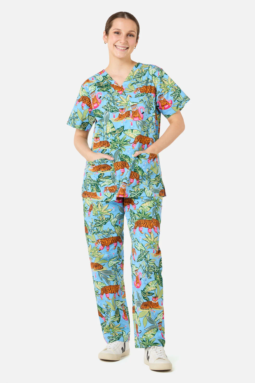 Tiger Pool Scrub Set