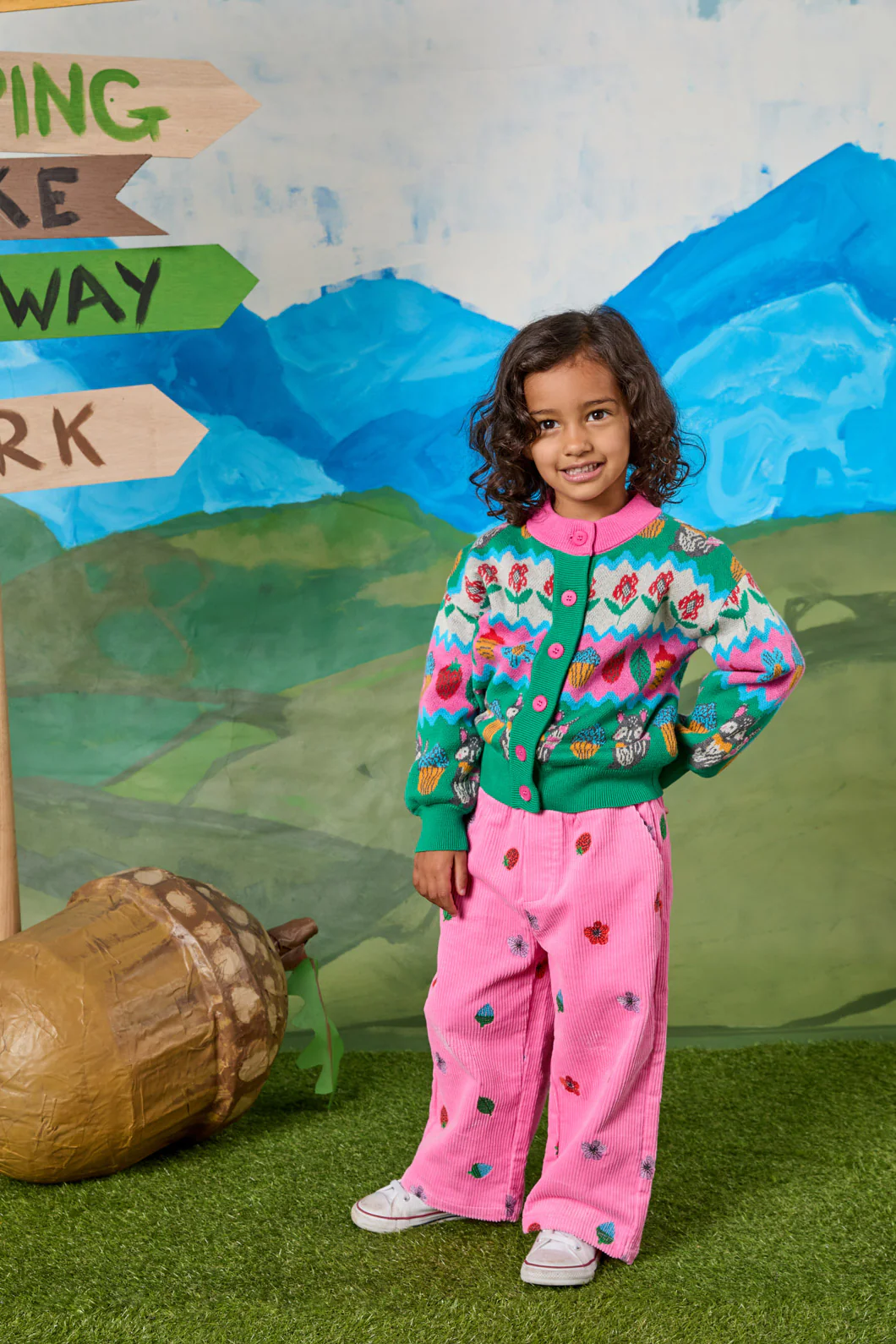 Woodland Kids Emb Pant