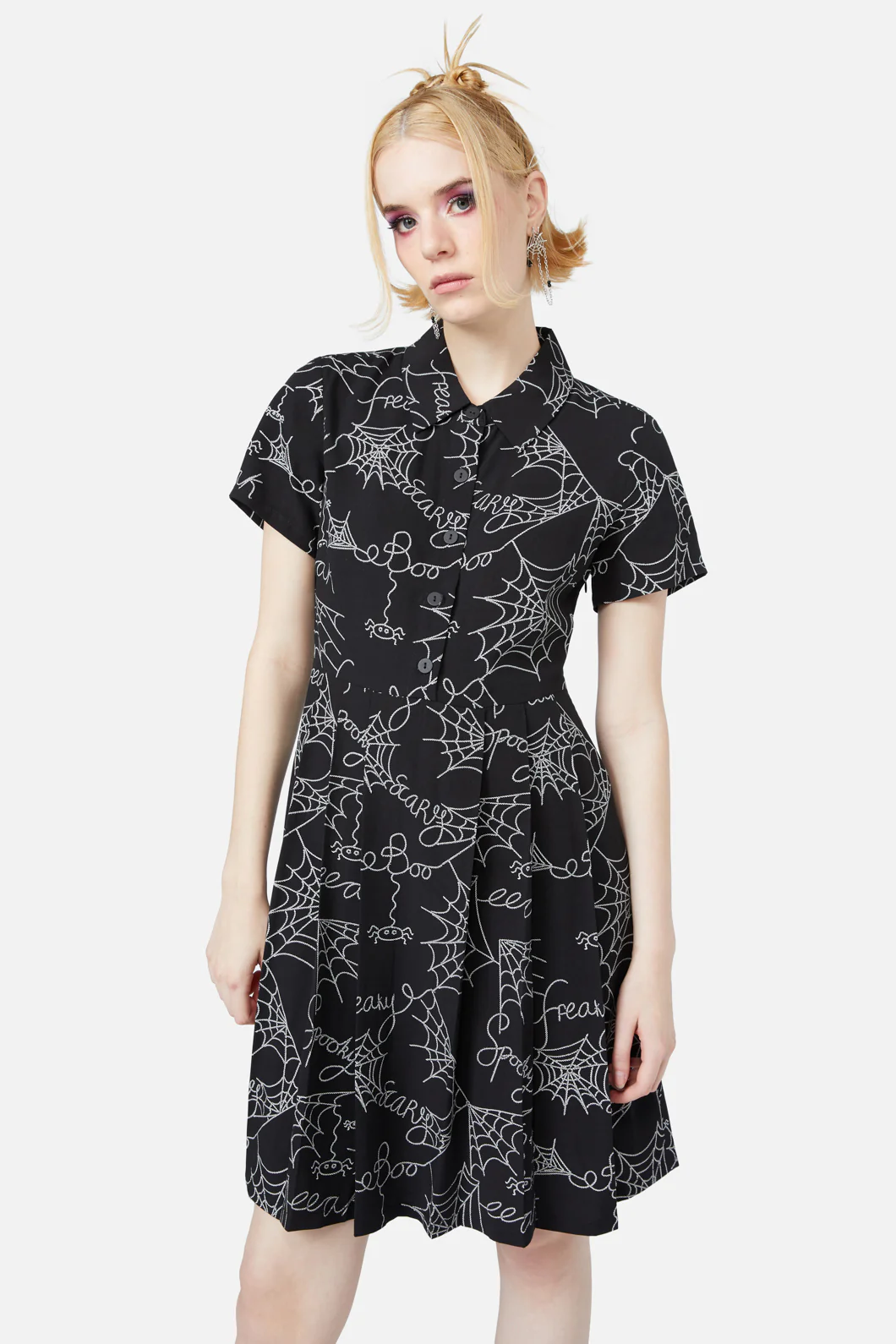 Entangled Printed Dress