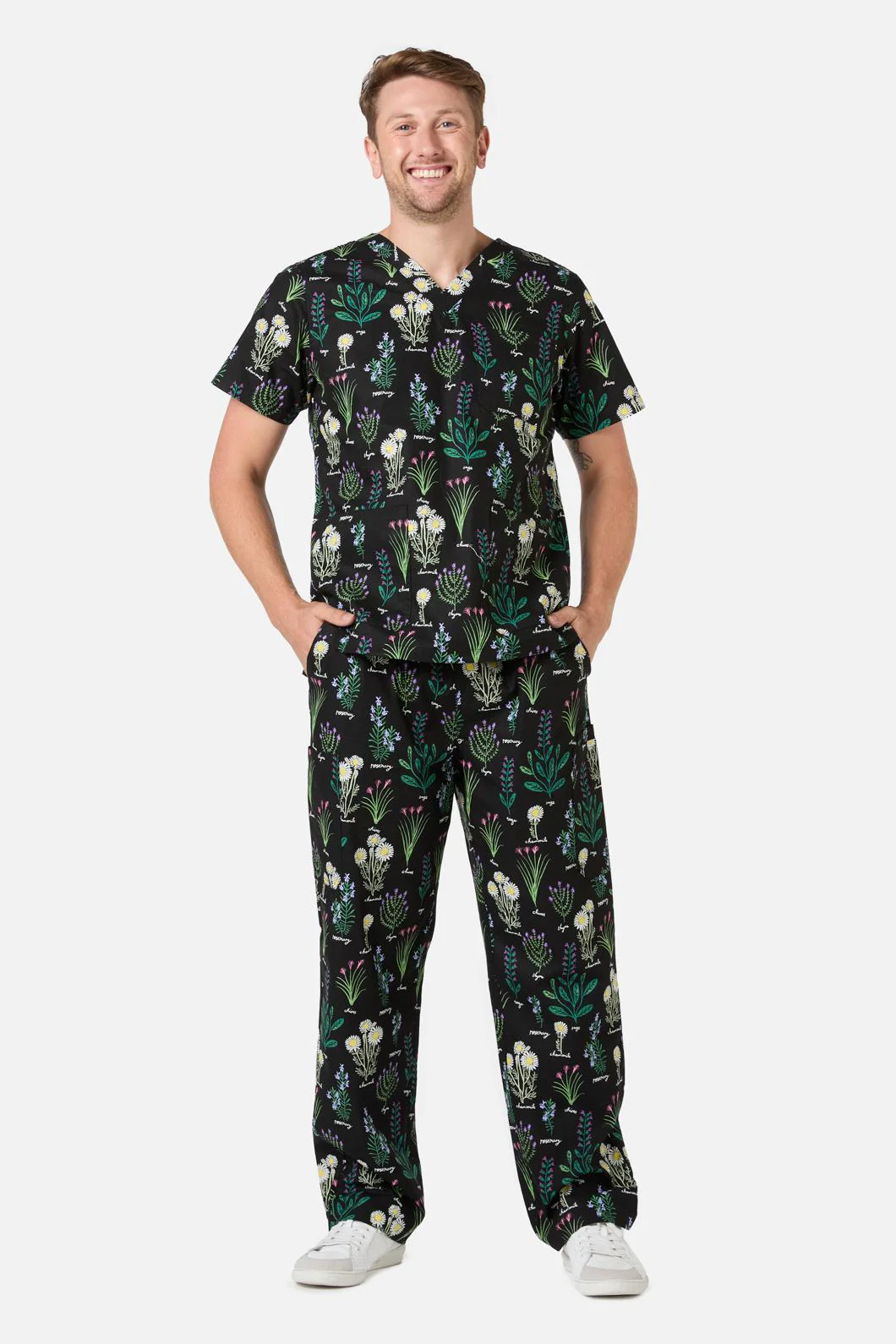 Herb Garden Scrub Set