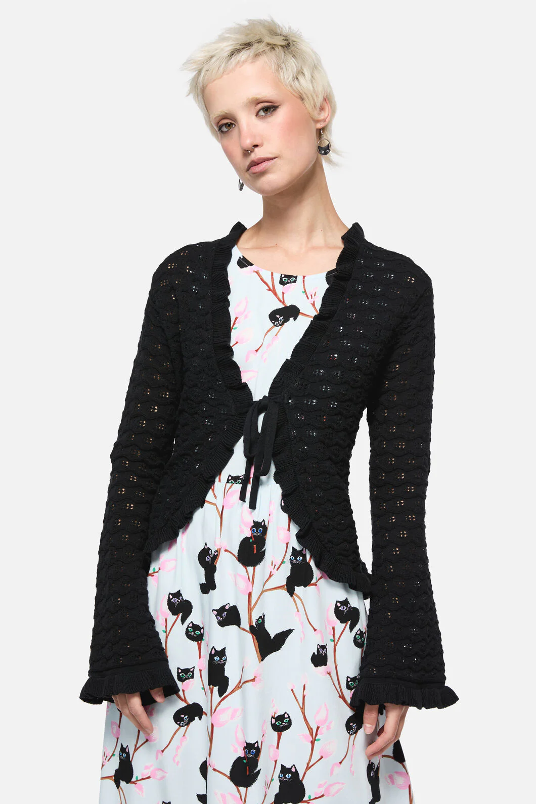 Forgotten City Tie Cardigan