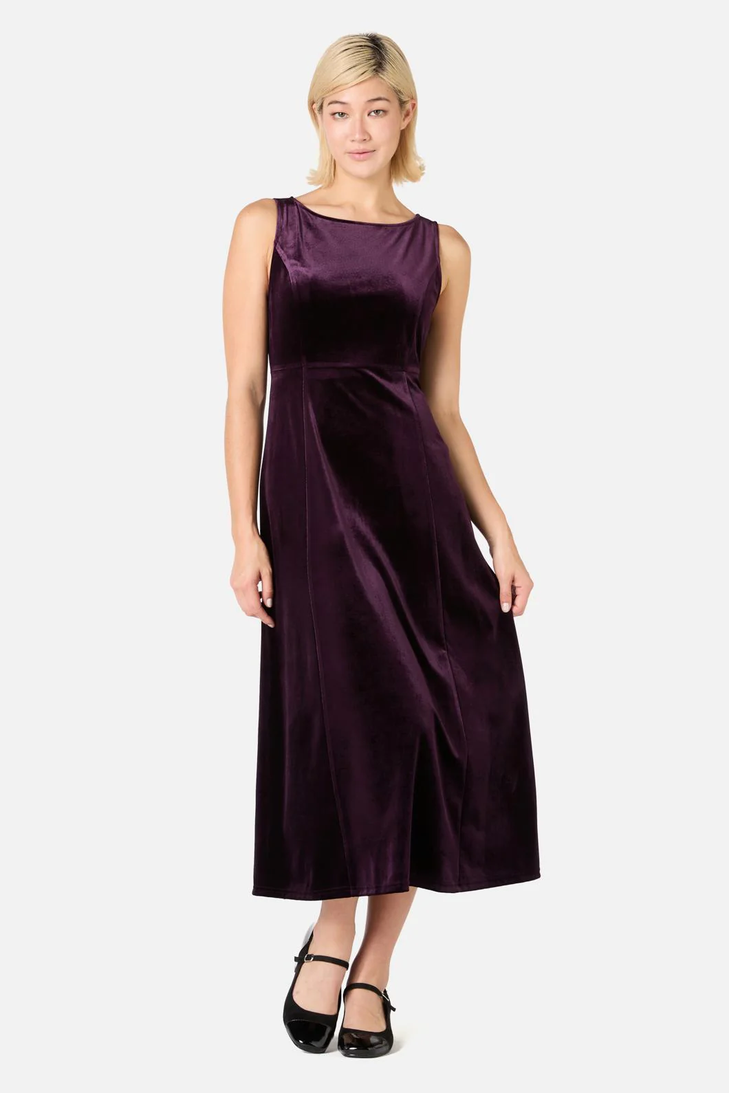 Monica Velvet Midi Dress